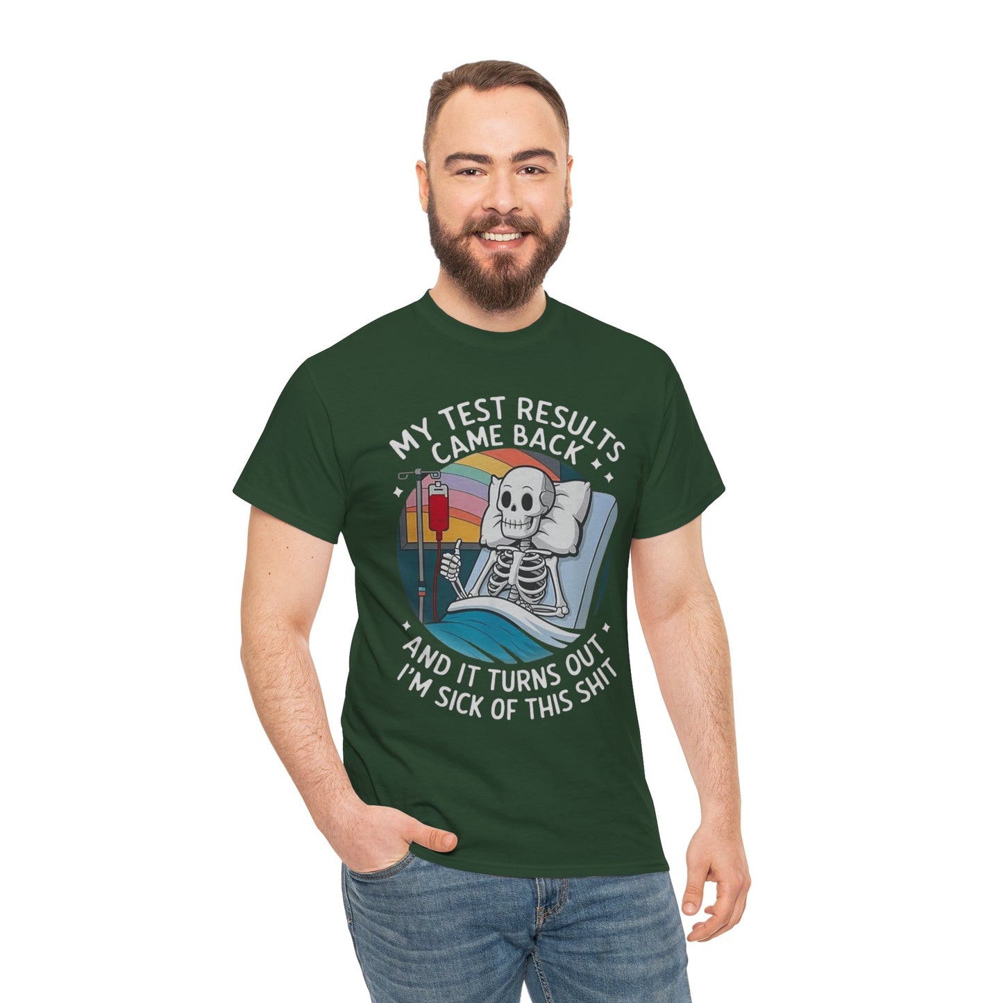 Halloween Sassy Skeleton Tee, Funny Graphic T-Shirt, Unisex Humor Shirt, Halloween Apparel, Gift for Friends