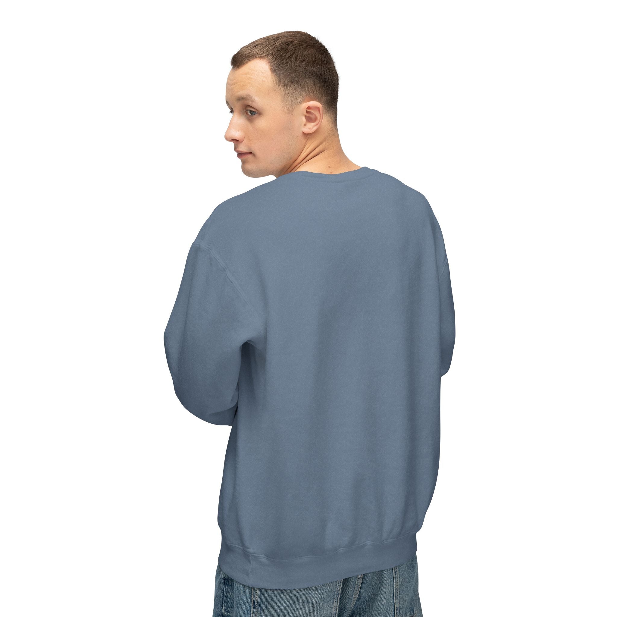 El Pueblo Crewneck Sweatshirt — "El Pueblo es el Jefe" Script Pullover