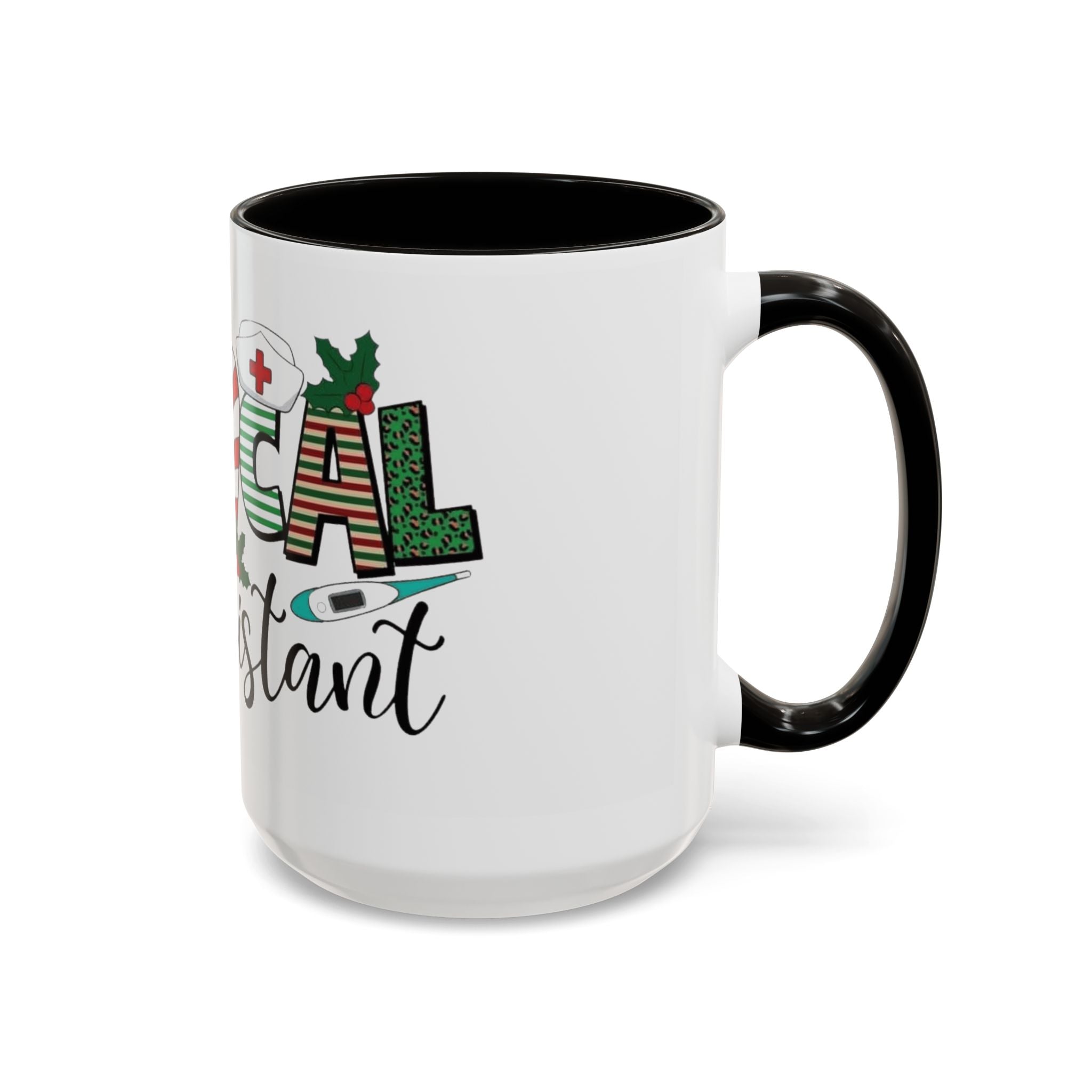 Medical Assistant Christmas Mug — Festive Colorful 11oz/15oz Coffee Cup Medical Christmas Mug