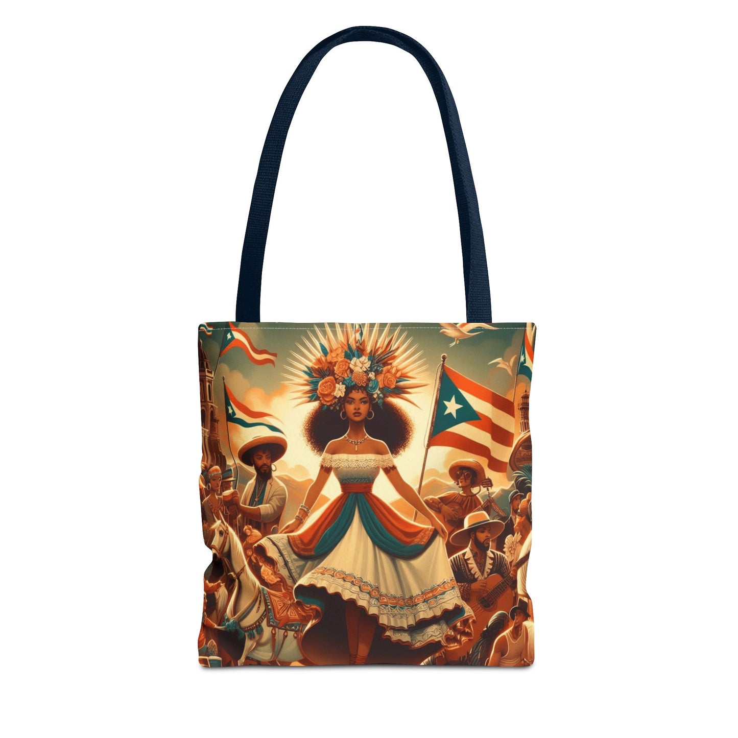 Puerto Rico Design Tote Bags Tote Bag (AOP)