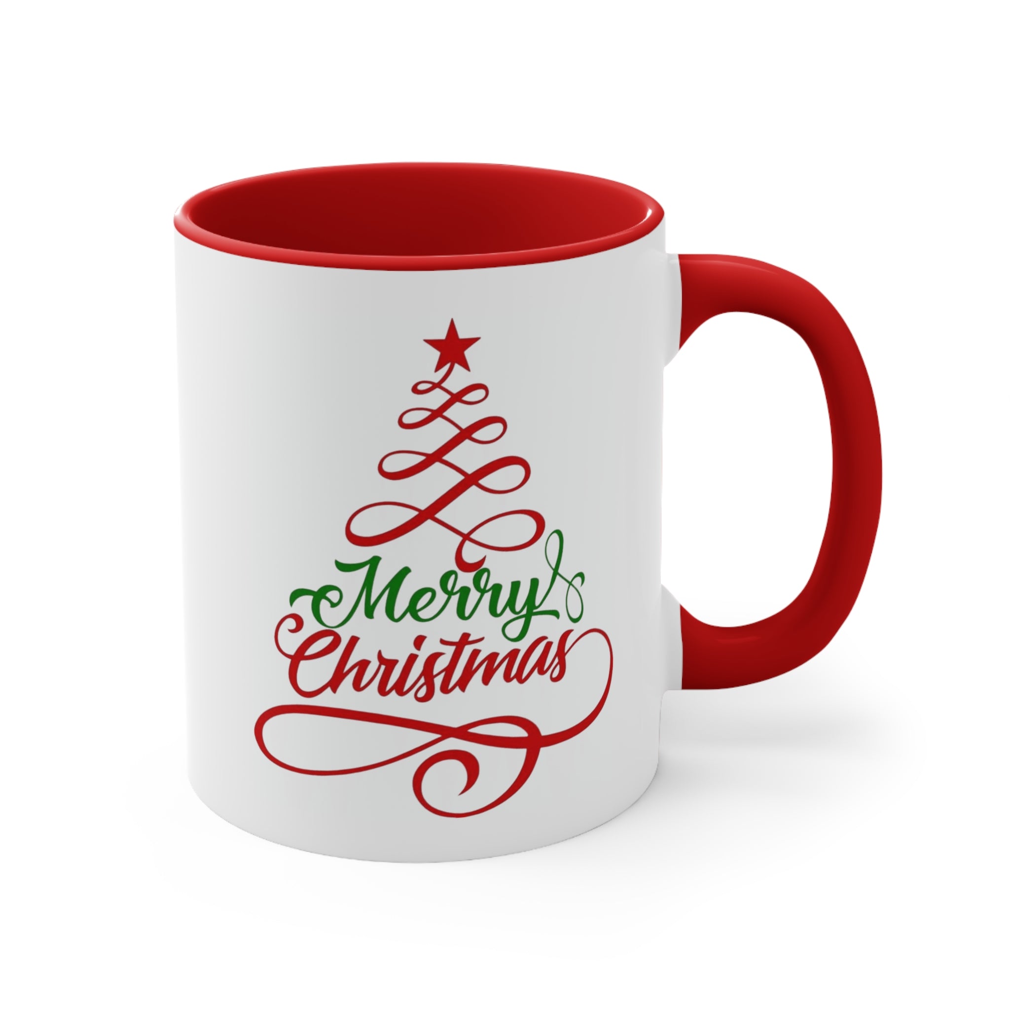 Merry Christmas Accent Mug Christmas Mugs Collection!