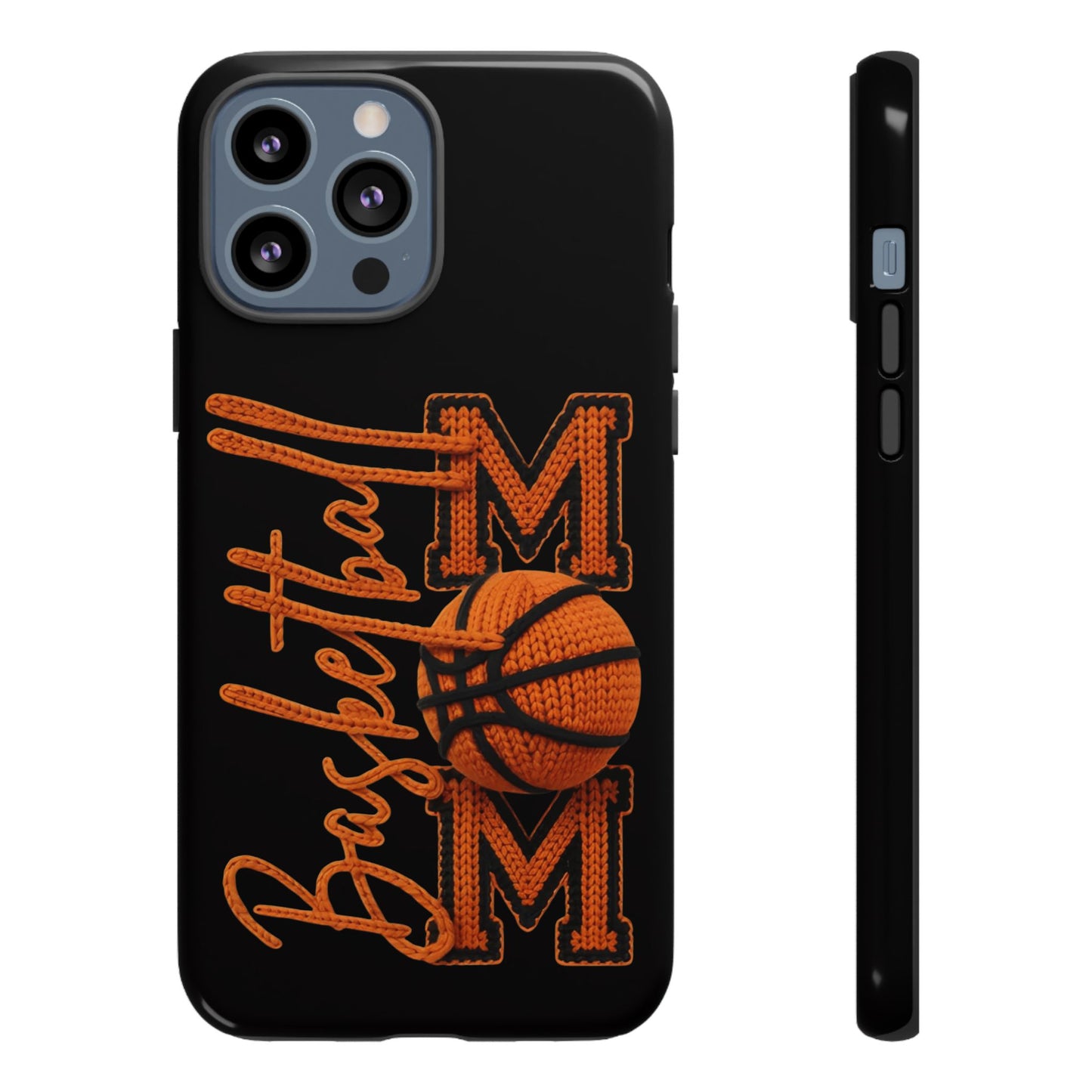Basketball Mom Phone Case  'Basketball MOM' Protective Hard Cover