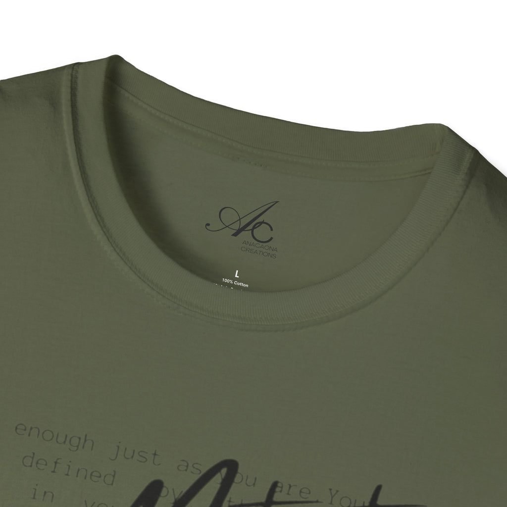 Note to Self T‑Shirt  Minimal Script Inspirational Tee