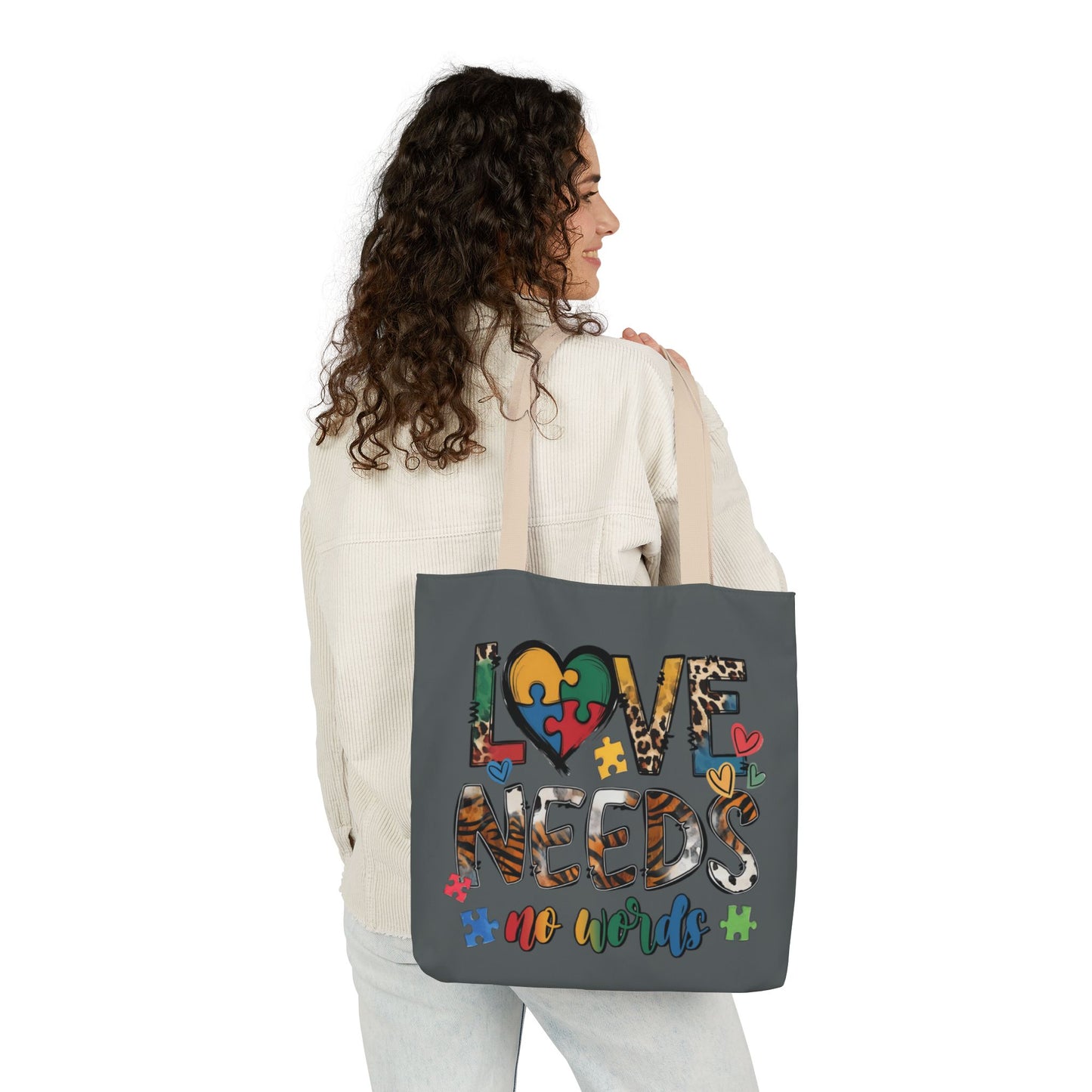 Colorful Love Needs Tote Bag
