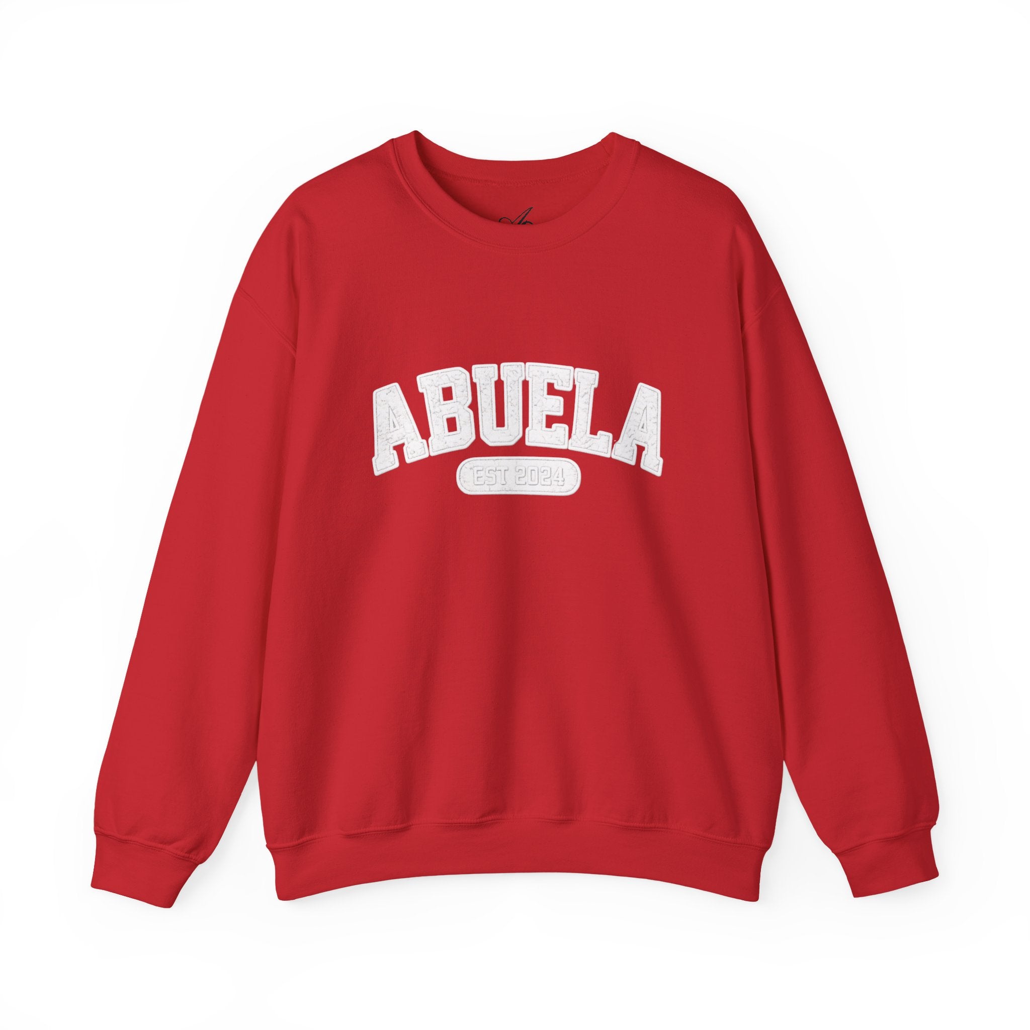 Abuela Varsity Crewneck Sweatshirt Cozy Grandma Gift Minimal Everyday Family Love Apparel