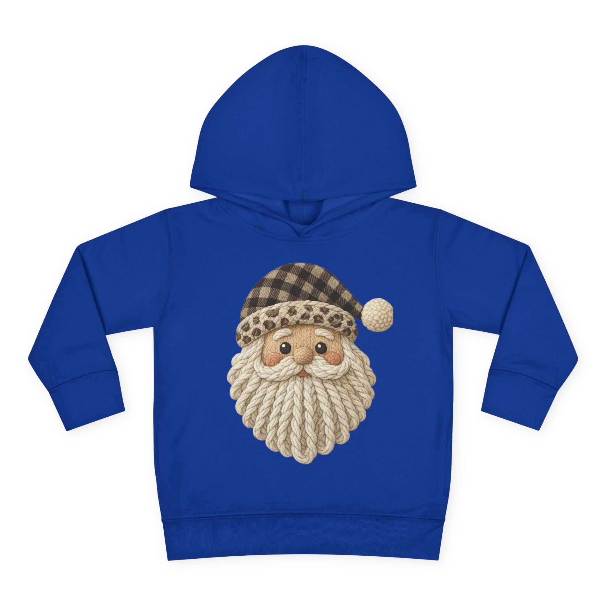 Toddler Hoodie  Cozy Plaid Santa Gnome Pullover