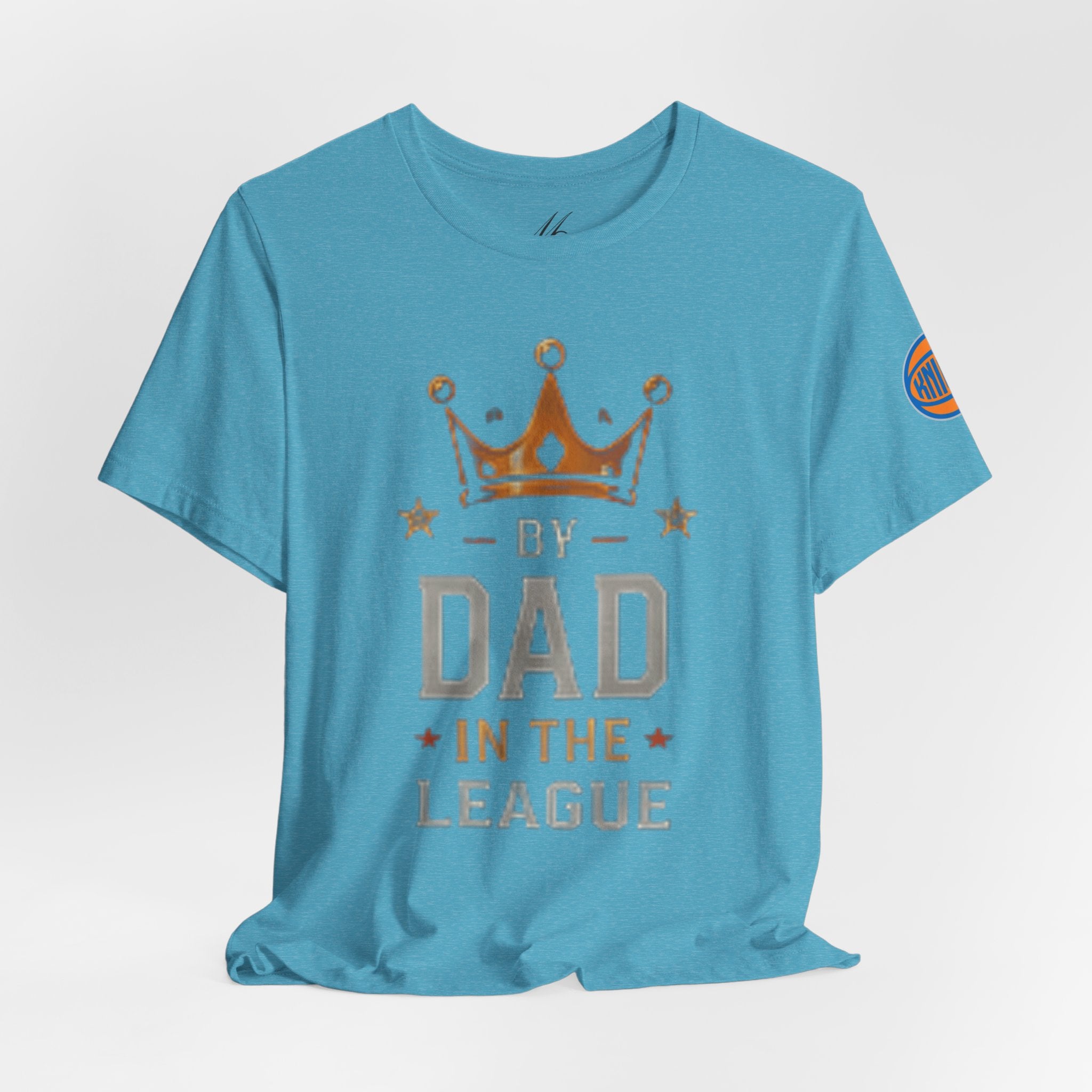 Dad In The League T-Shirt — Crowned "By Dad In The League" Tee for Fathers, Father’s Day Gift