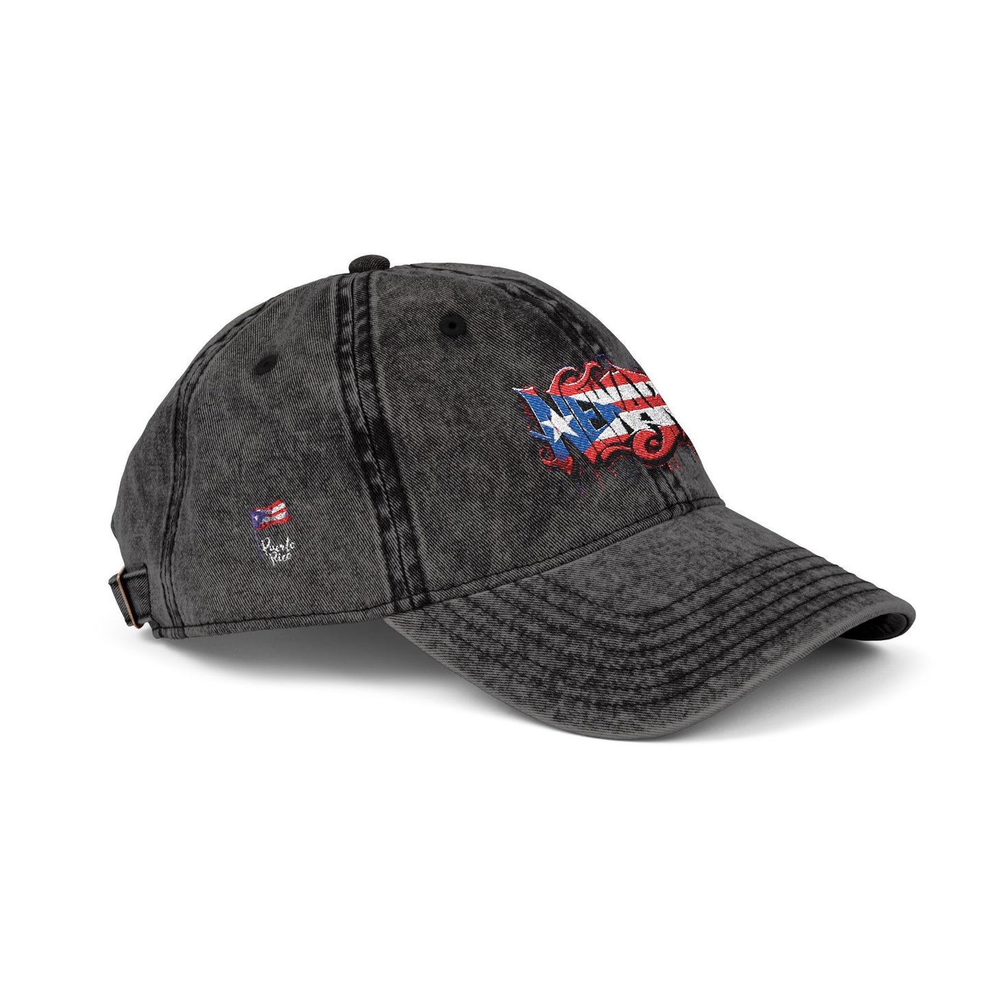 Puerto Rican Pride Gear Cultural Identity Hat Casual Hat, Retro Style Cap, Gift for Patriots, Summer Accessory