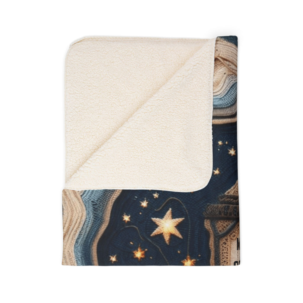 Fleece Blanket - "Mi Papá" Spanish Memorial Lantern Design (Regalo)