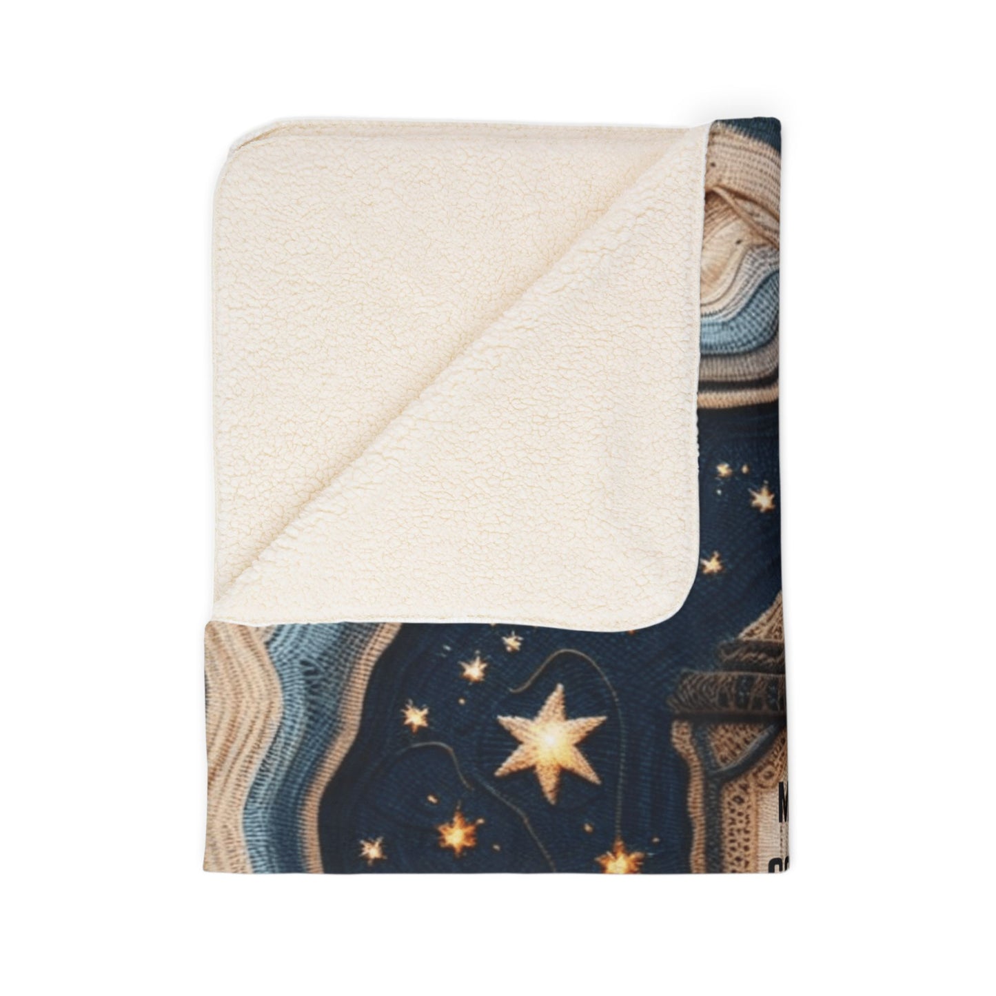 Fleece Blanket - "Mi Papá" Spanish Memorial Lantern Design (Regalo)