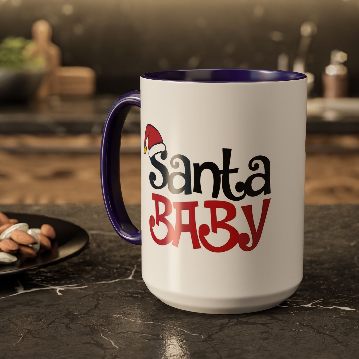 Santa Baby Colorful Mug - Perfect Holiday Gift for Coffee Lovers