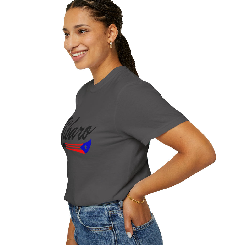 T-Shirt  "Jíbaro" Puerto Rican Heritage Tee (Back Machete  Sombrero de Paja Design) Puerto Rico’s Navidades