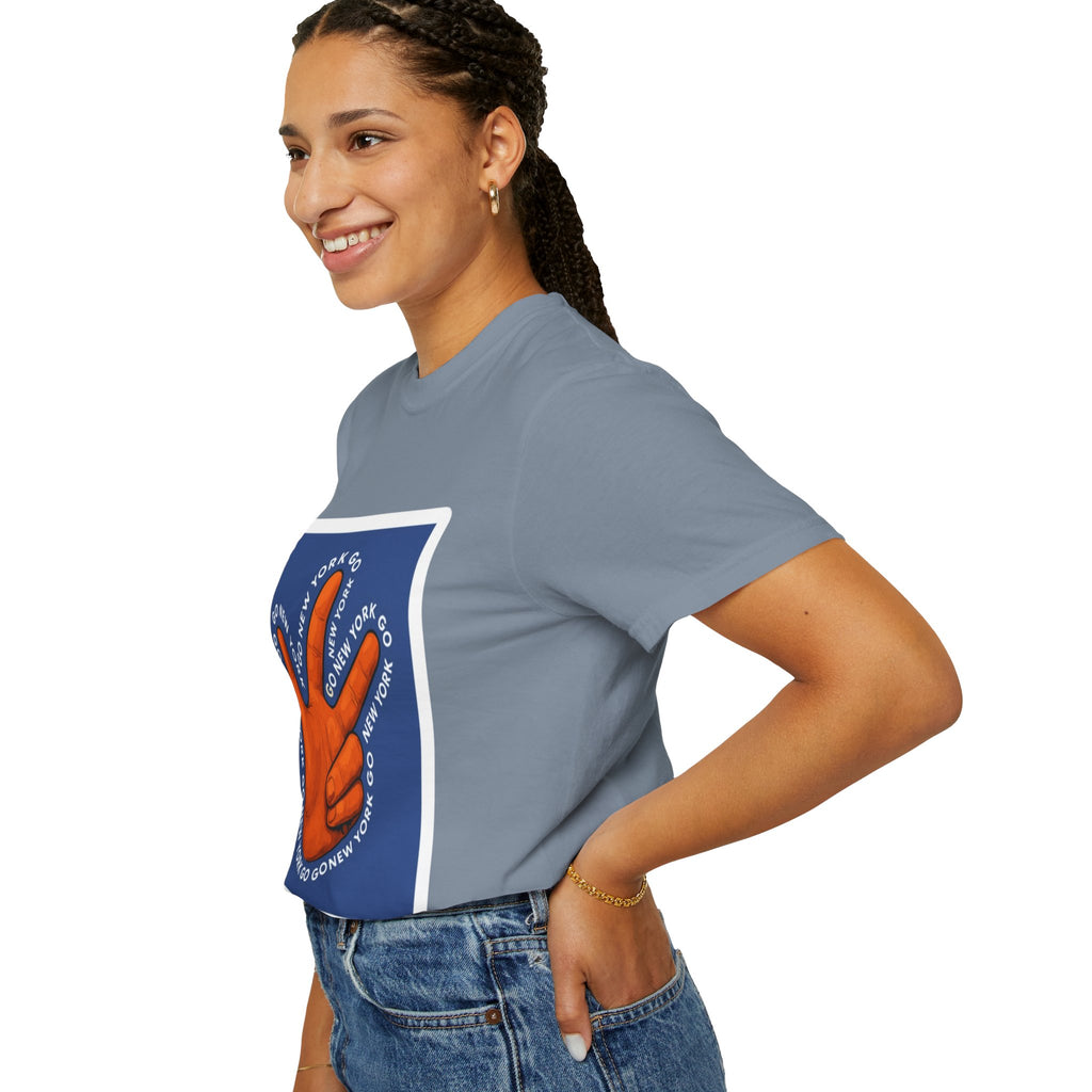 Go New York Hand Graphic T-Shirt