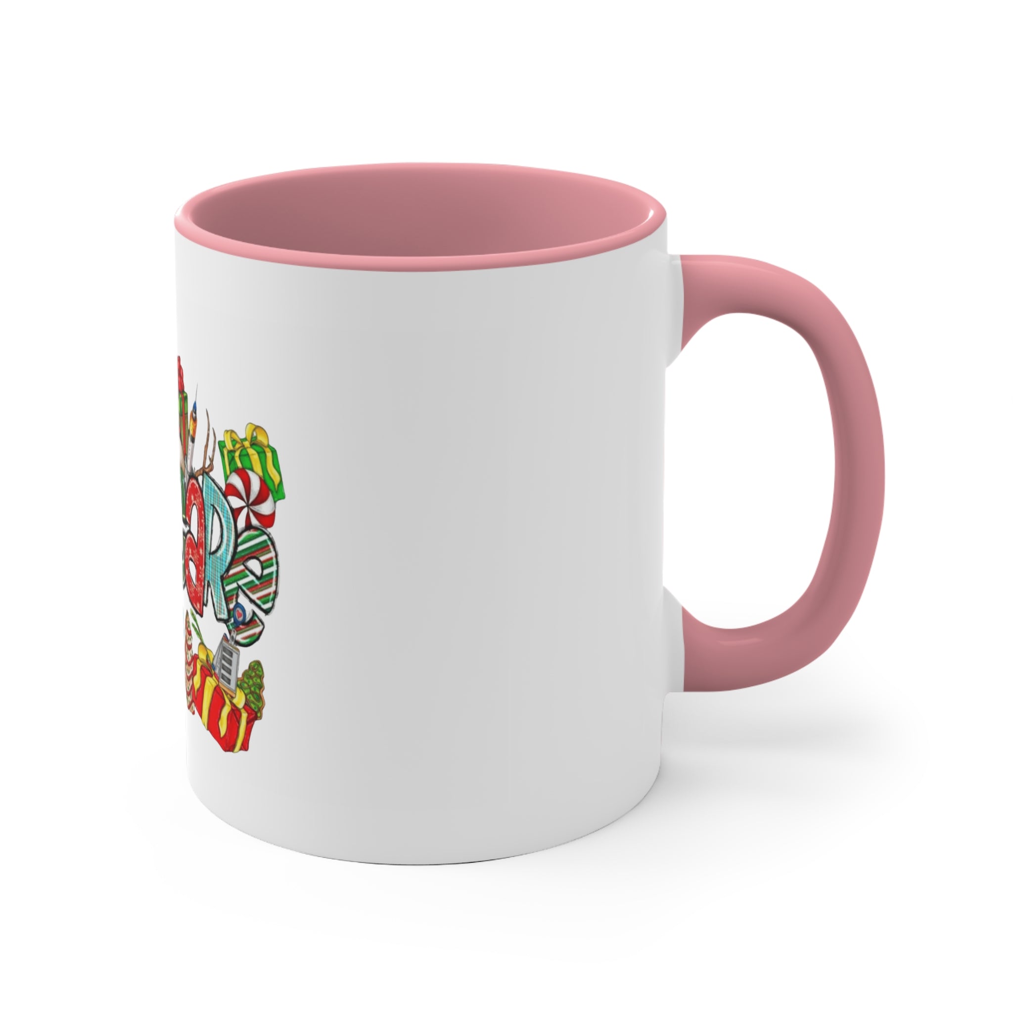 Healthcare Worker Christmas Accent Mug — Festive Holiday Nurse & Doctor Gift (11oz) Medical Christmas Mug