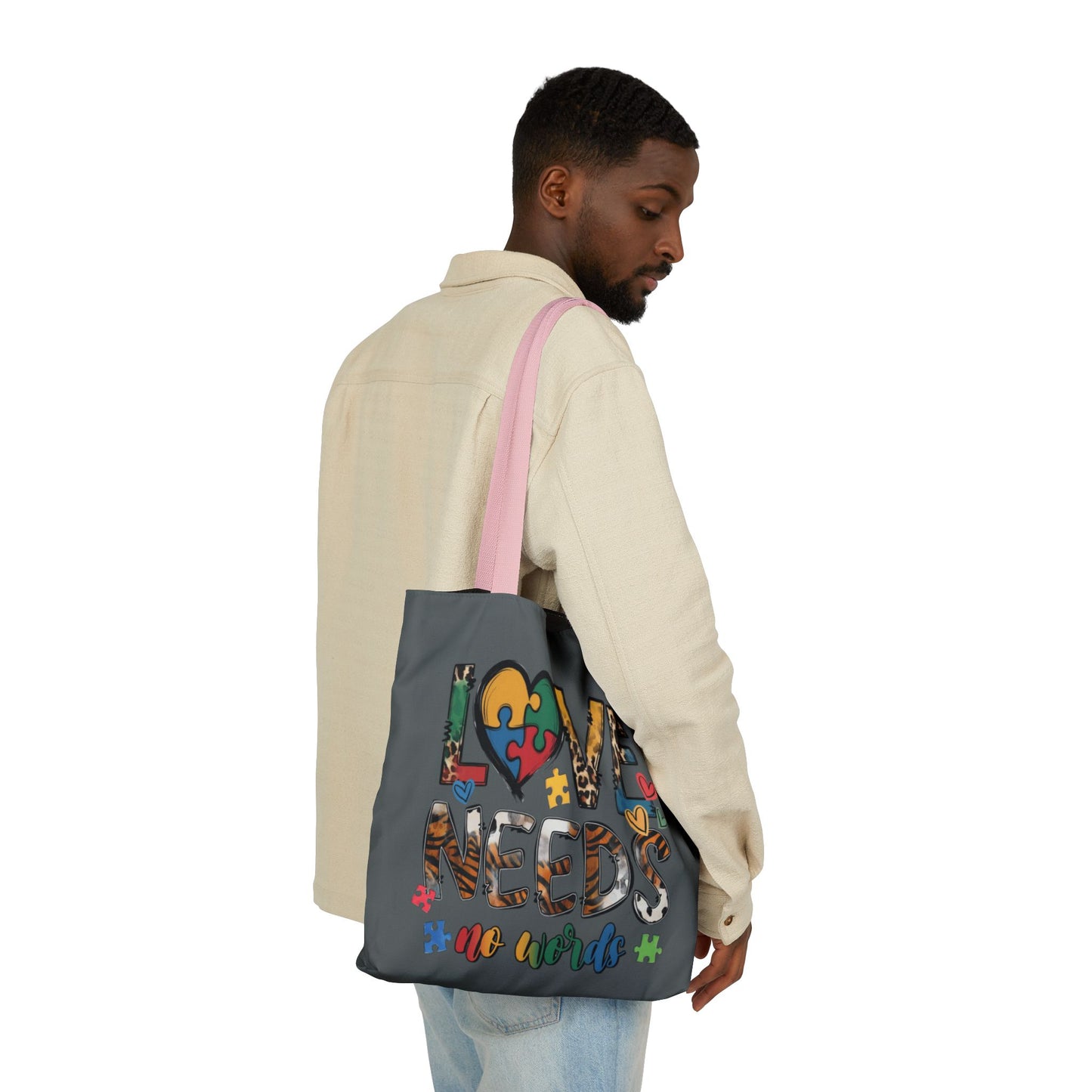 Colorful Love Needs Tote Bag