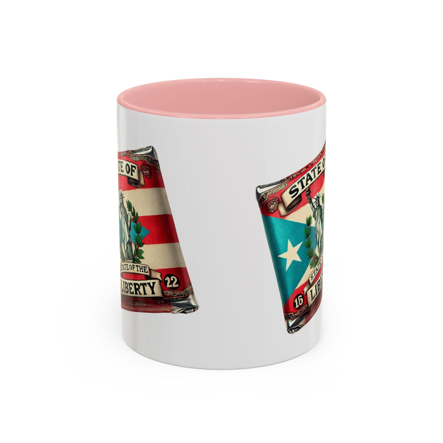 Puerto Rican Heritage Mugs with Unique Designs Accent Coffee Mug (11, 15oz)