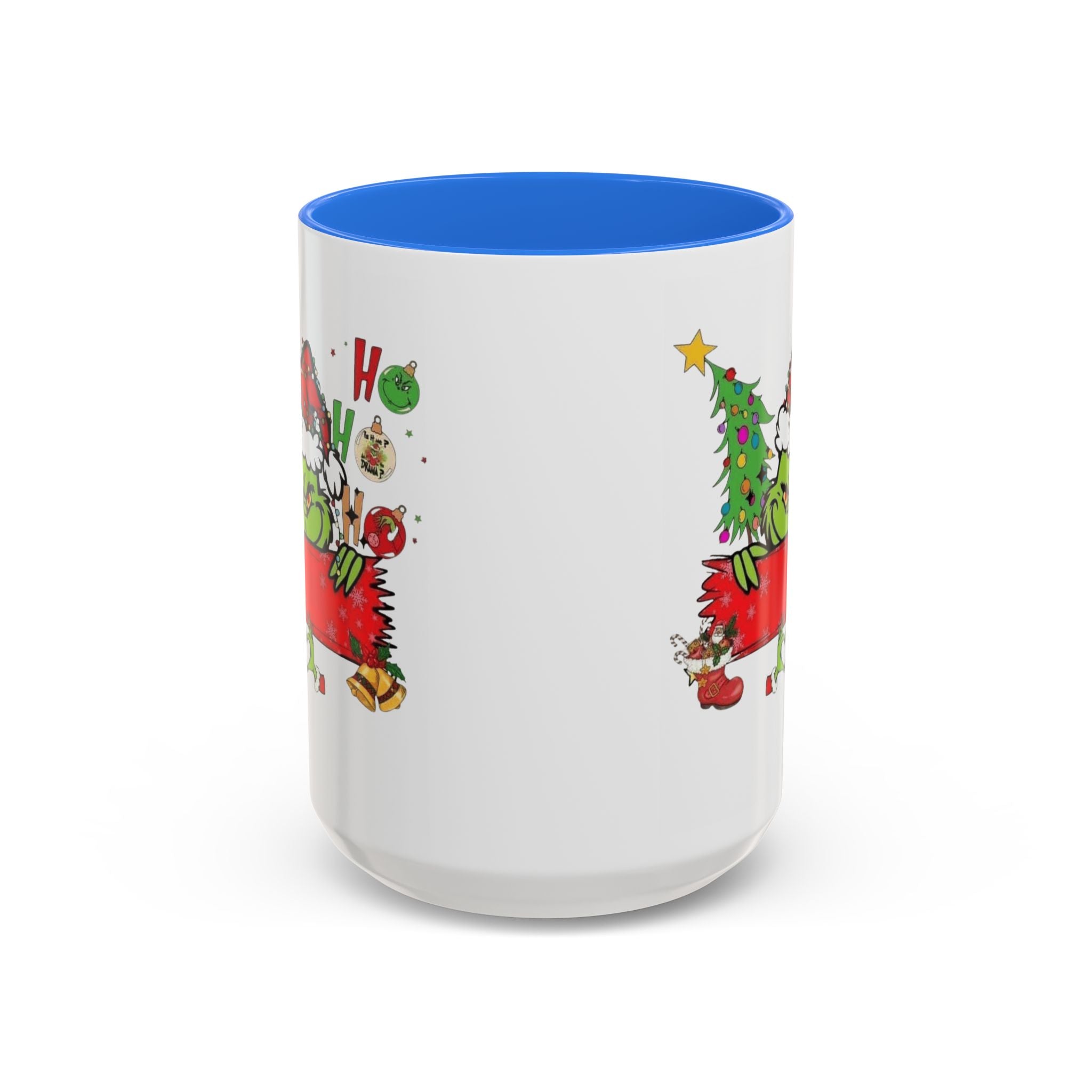 Christmas Grinch Mug (11oz & 15oz)  Funny Holiday Coffee Cup with Grinch Illustration Christmas Mugs Collection!