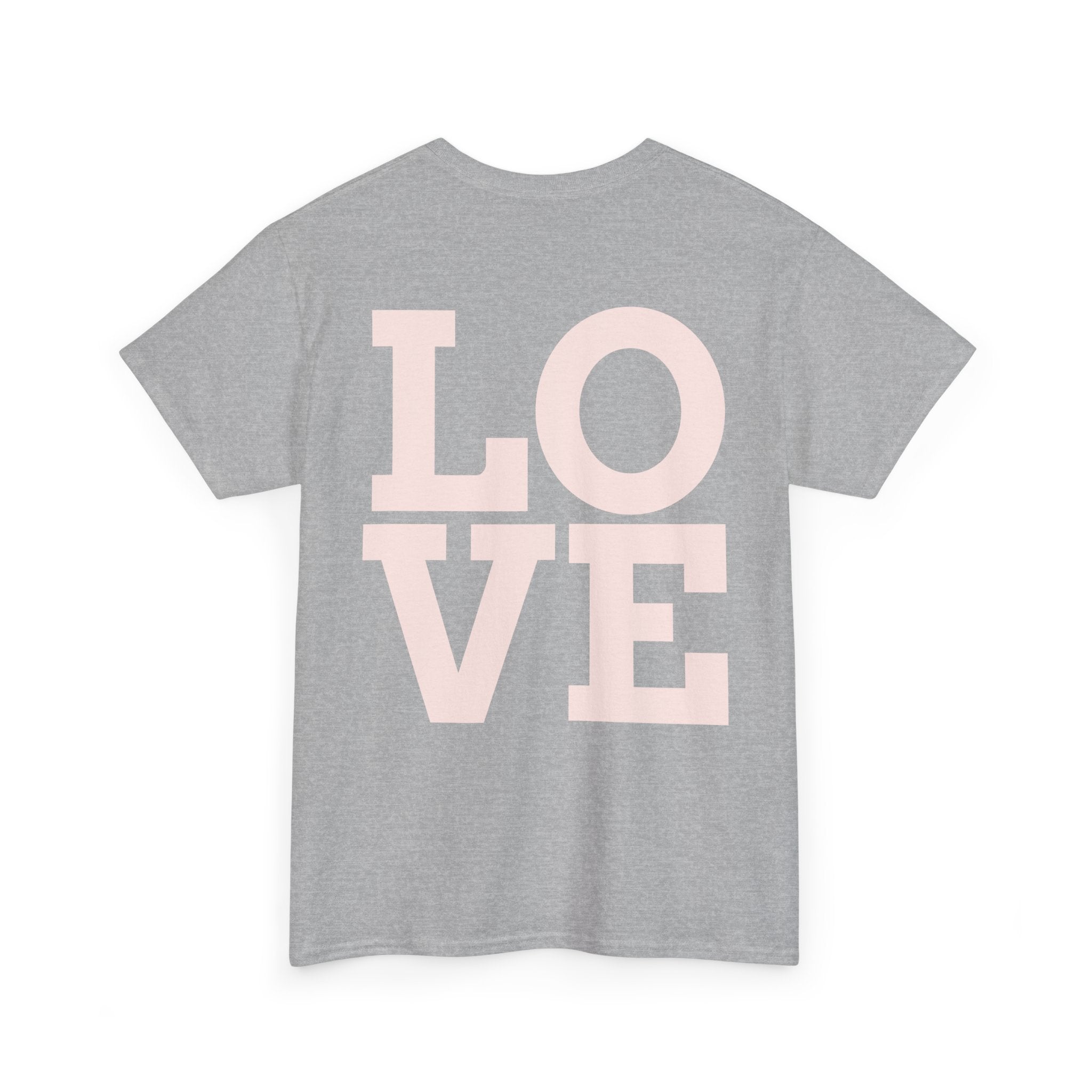 Pink Heart Cherries Tee  LOVE Graphic Valentine T-Shirt