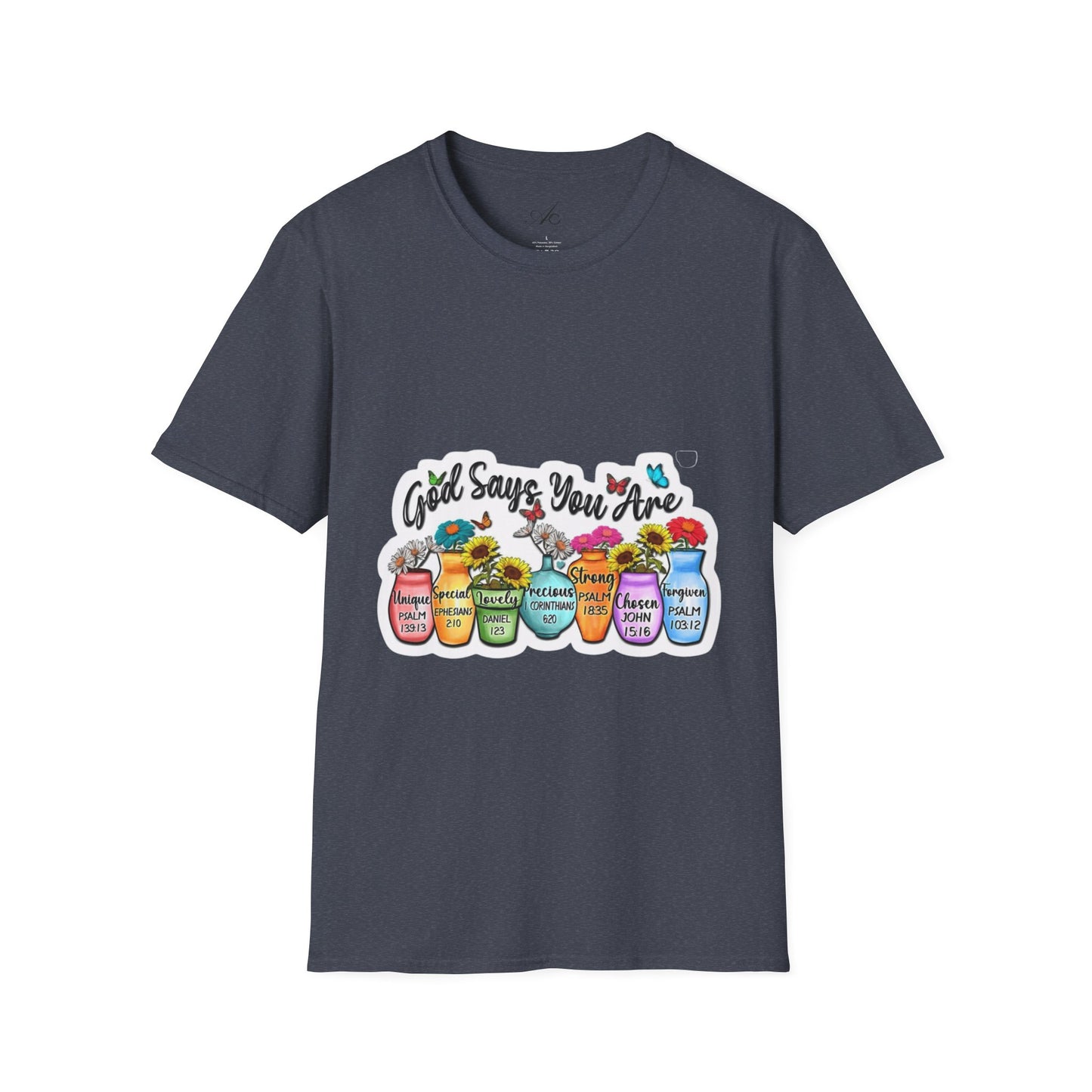 God Says You Are Loved Unisex T-Shirt, Inspirational Tee for Faith, Gifts for Friends, Casual Wear, Comfortable Clothing, [...]