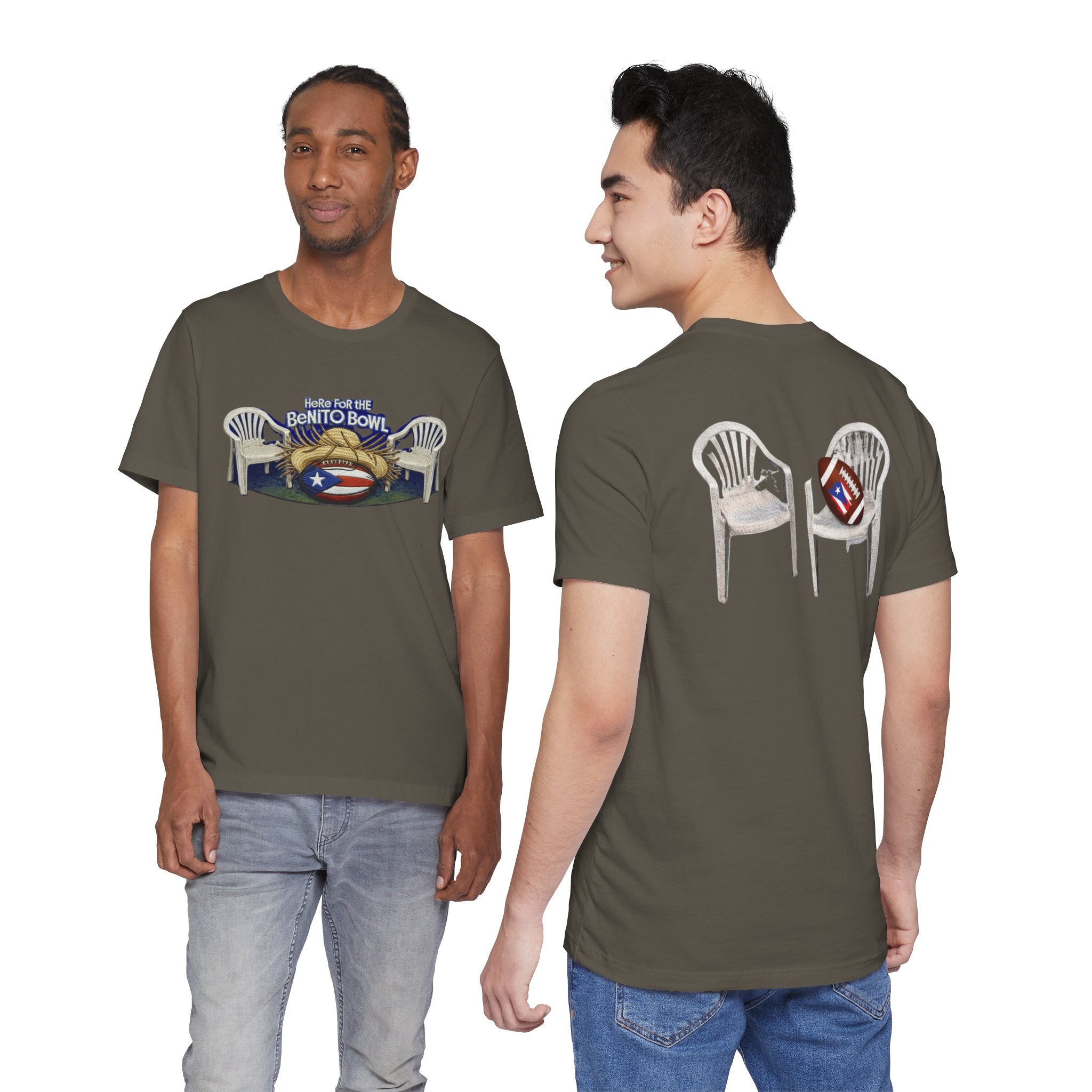 Benito Bowl Puerto Rico Football Tee