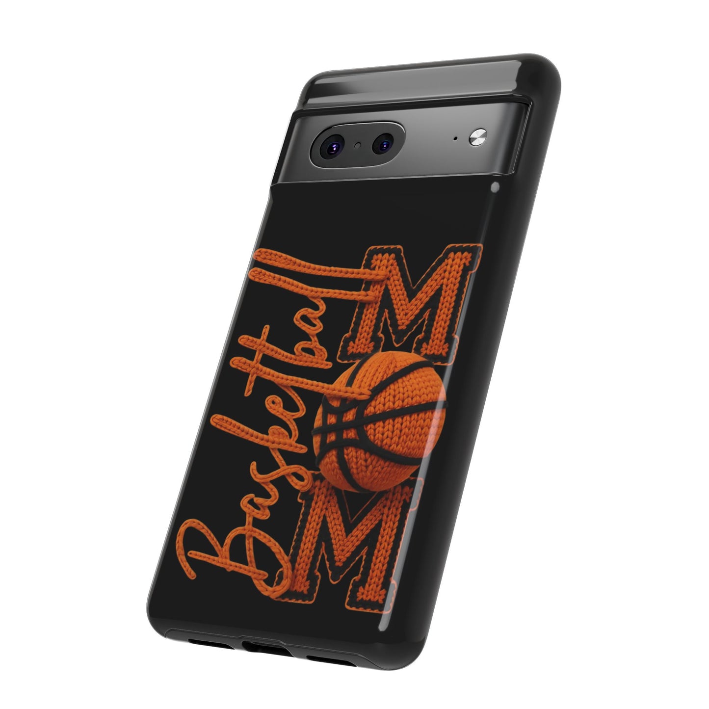 Basketball Mom Phone Case  'Basketball MOM' Protective Hard Cover