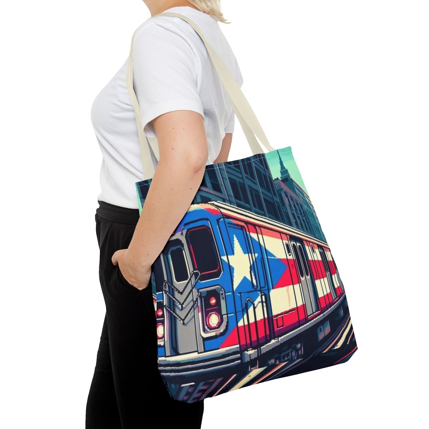 Tropical Love: Tote Bags with Puerto Rican Designs" Durable and Stylish Puerto Rico Tote Bag (AOP)