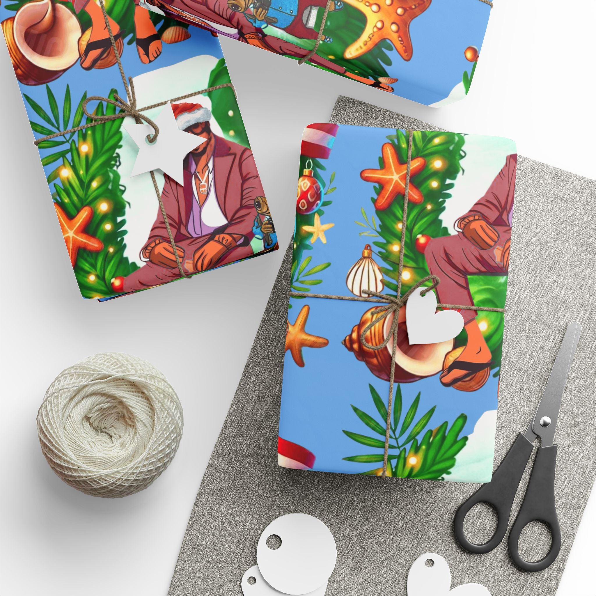 Puerto Rico Wrapping Paper – Cultural Gift Wrap | Boricua Heritage Design | Holiday & Celebration Gift Packaging
