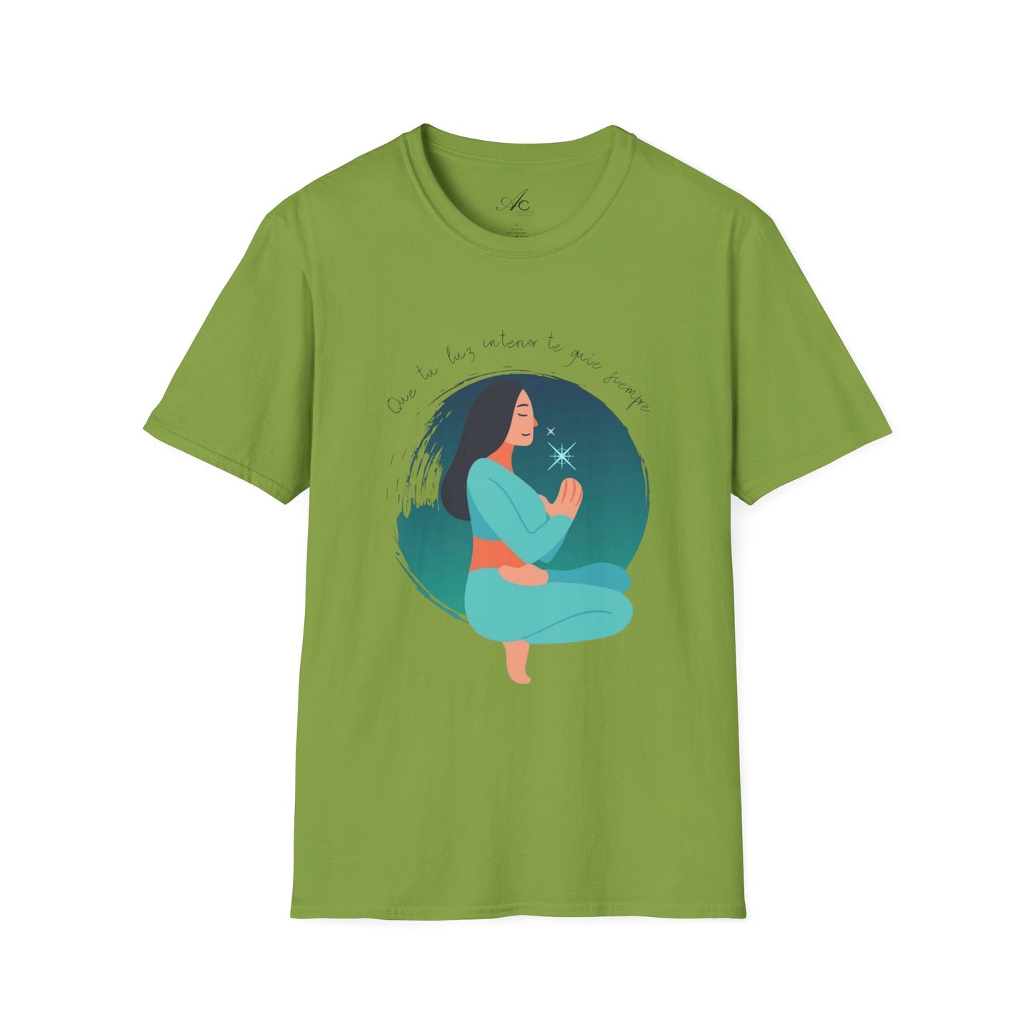 Wear Your Peace. Meditative Goddess T-Shirt, Mindfulness Apparel, Spiritual Gift, Yoga Tee, Relaxation Wear, Inspirational Top