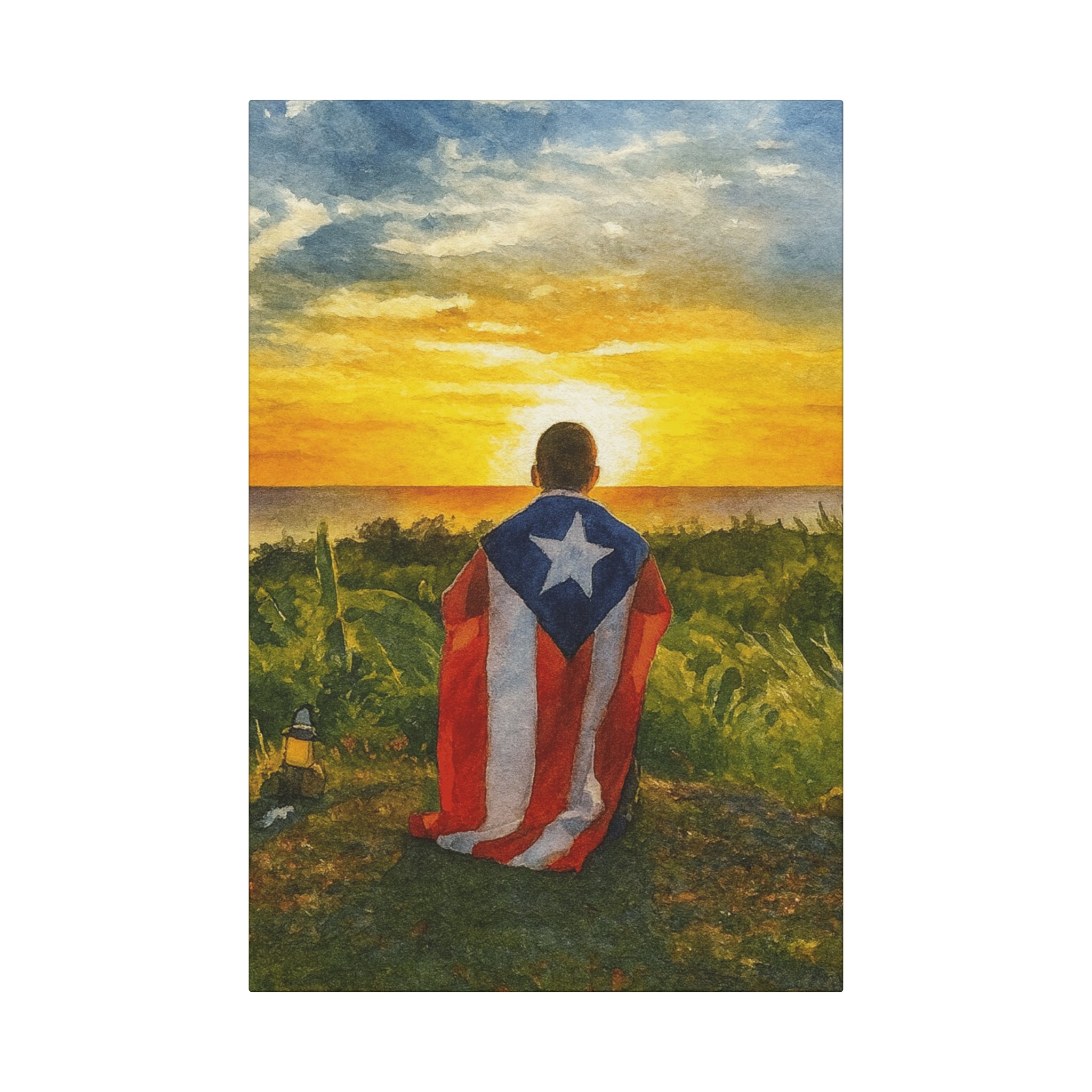Puerto Rico Sunset Canvas Art Artistic & Emotional