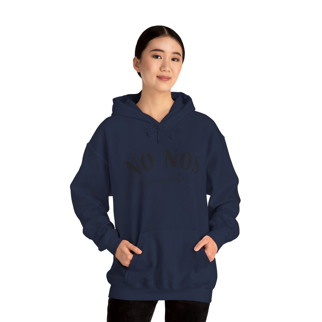 Puerto Rican Pride Hoodie  “No Nos representan” Front & Puñeta Flag Back
