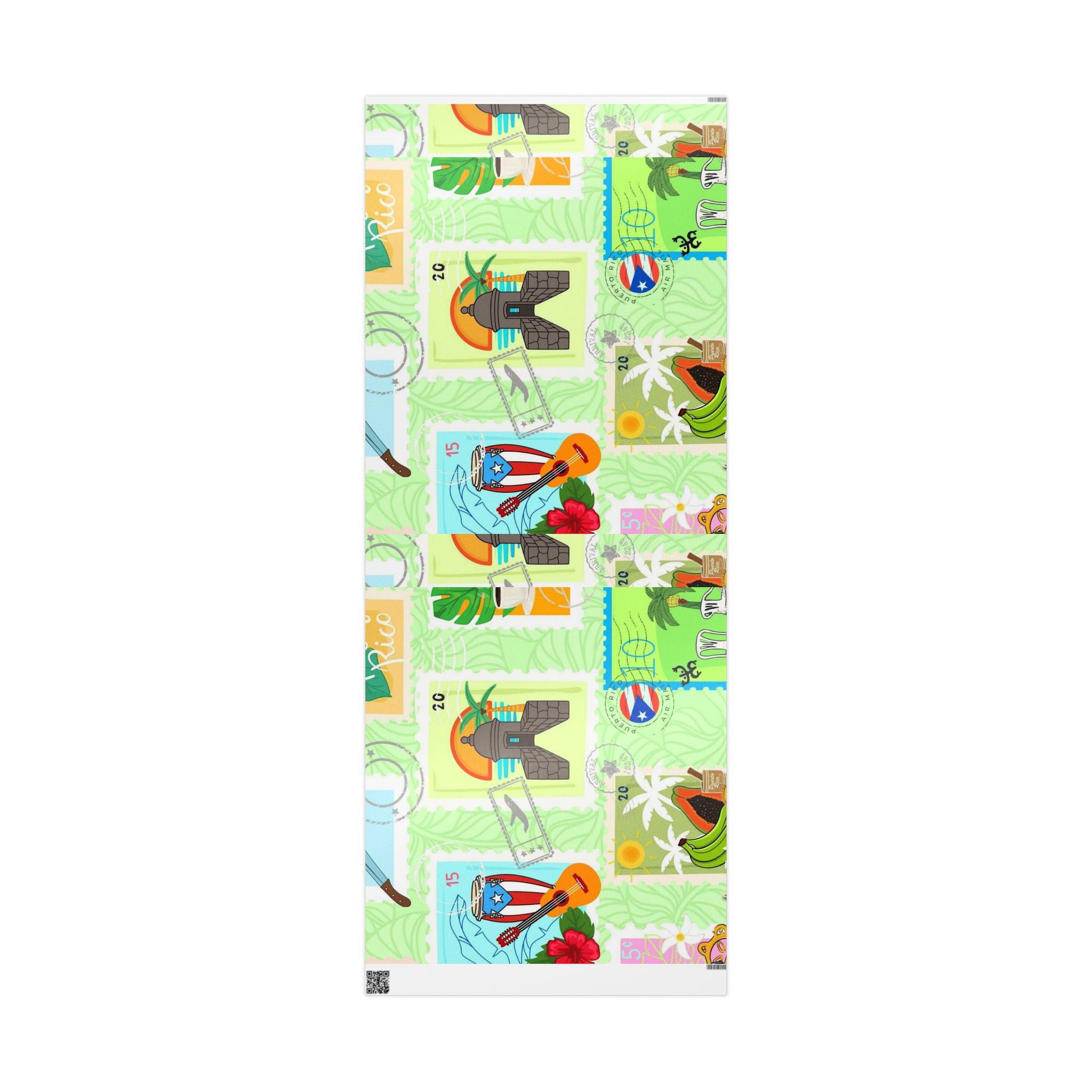 Puerto Rico Wrapping Paper Cultural Gift Wrap | Boricua Heritage Design | Holiday & Celebration Gift Packaging