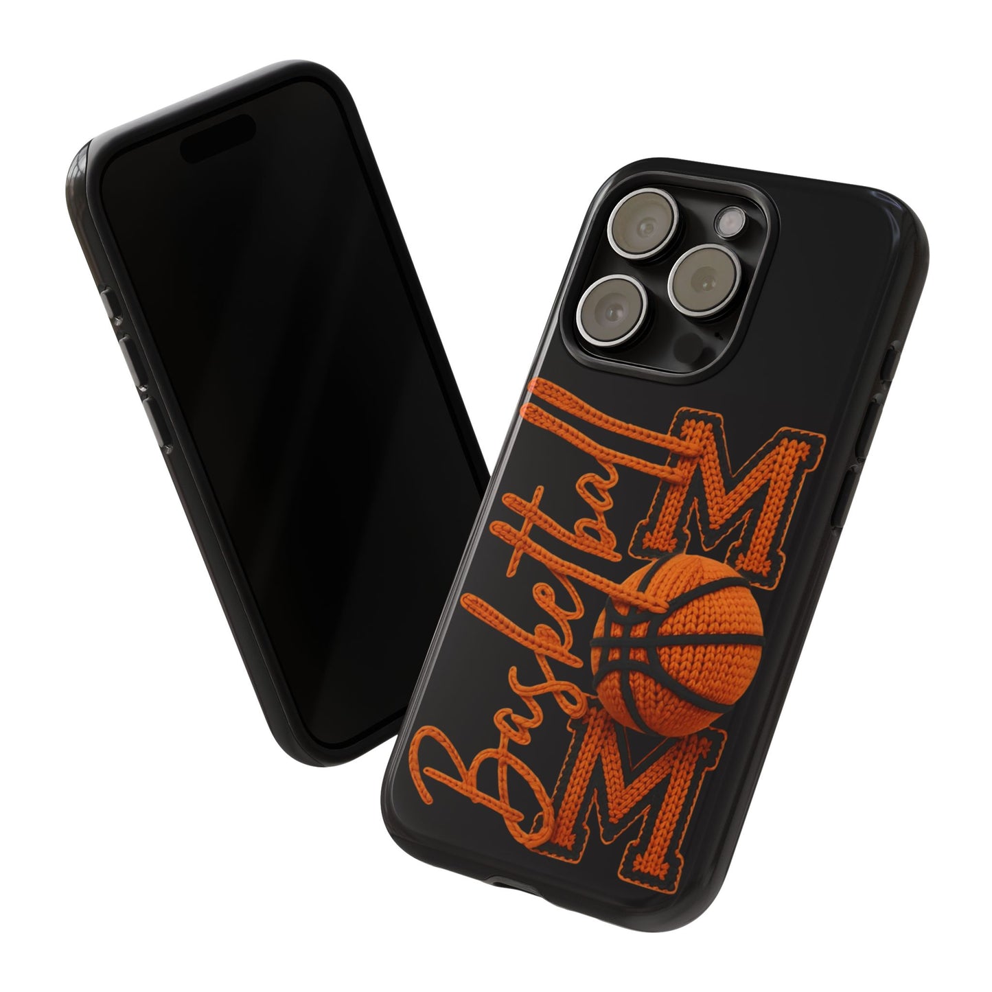 Basketball Mom Phone Case  'Basketball MOM' Protective Hard Cover