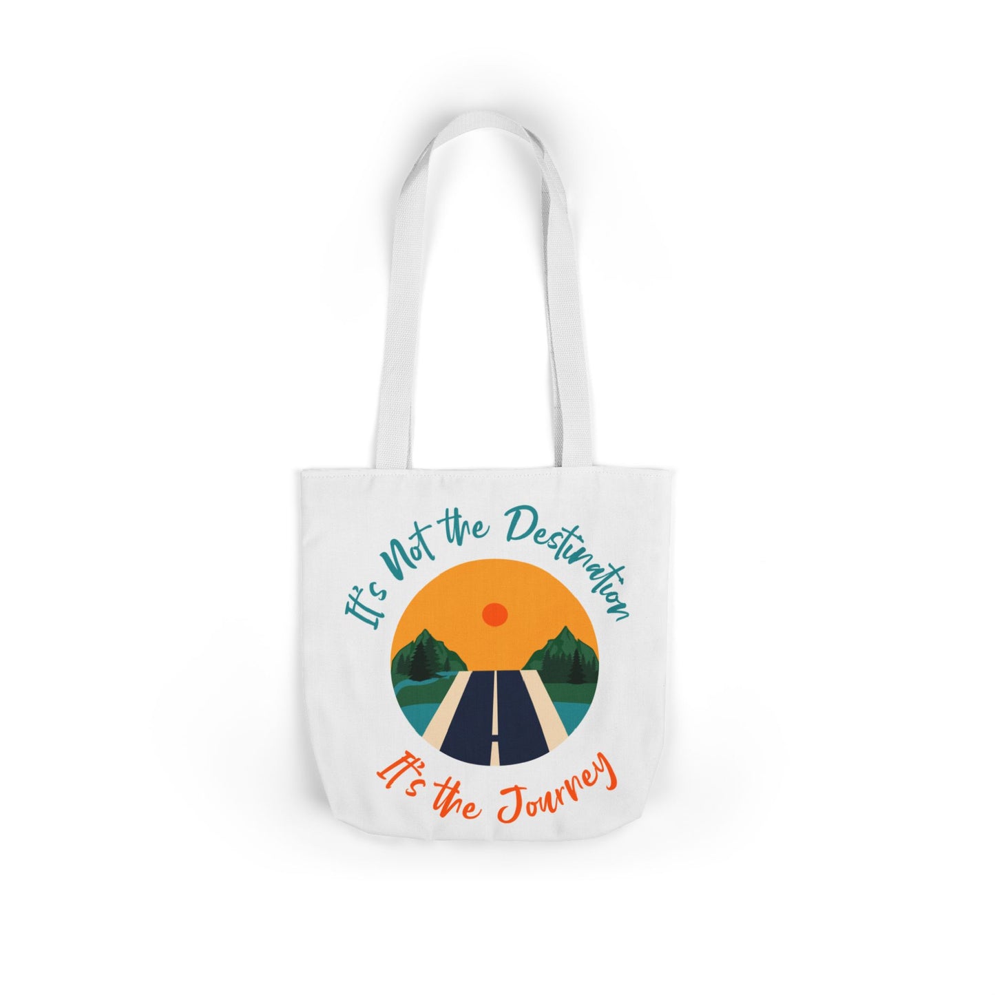 Inspirational Canvas Tote Bag – Perfect for Everyday Adventures, Eco-Friendly Shopping, Beach Days, Travel Companion, Gift for Wanderlust