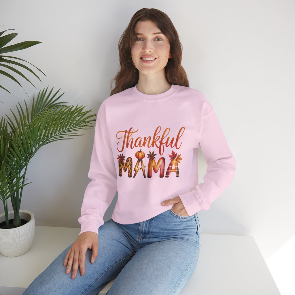Thankful Mama Sweatshirt Fall T-Shirts and Sweatshirts Collection