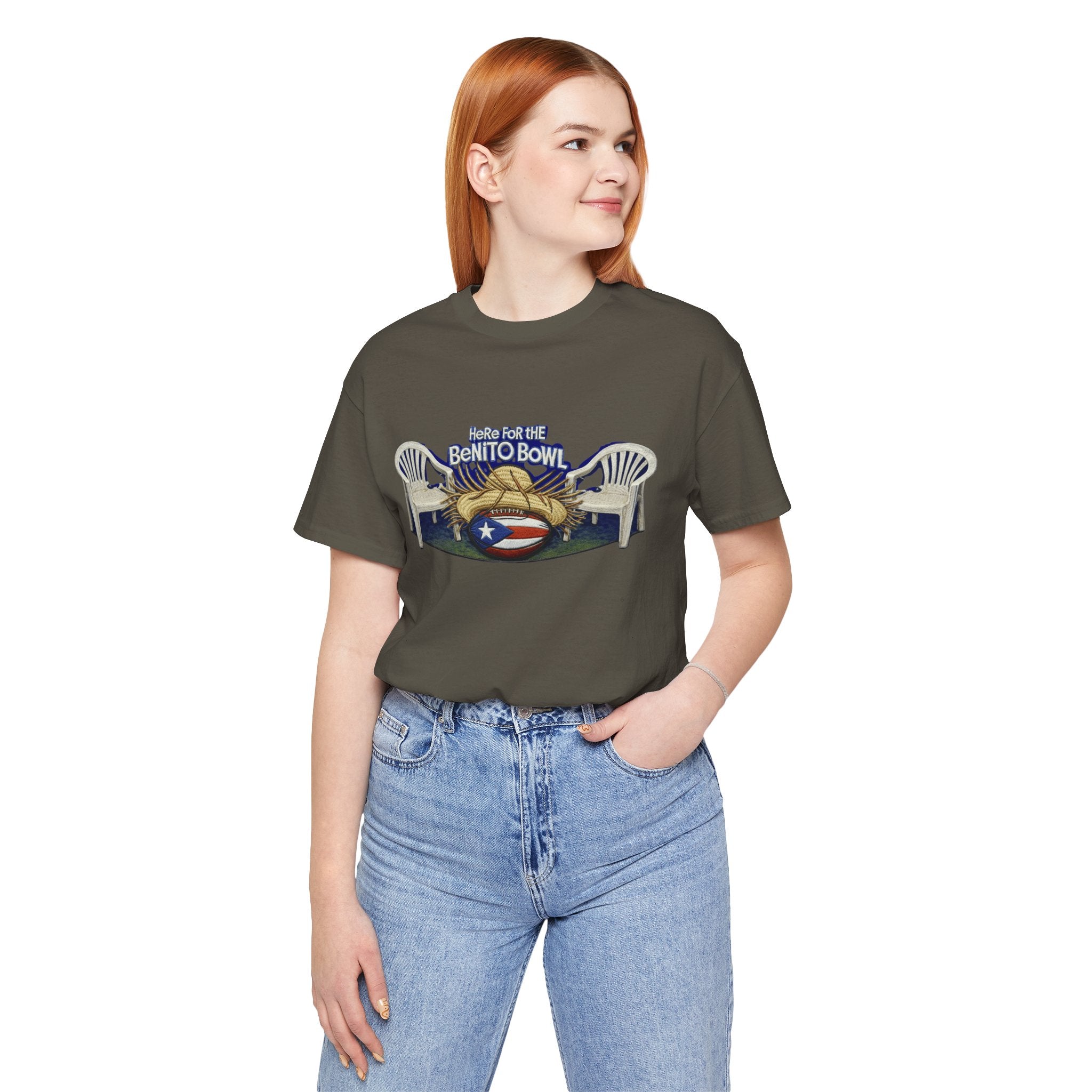 Benito Bowl Puerto Rico Football Tee