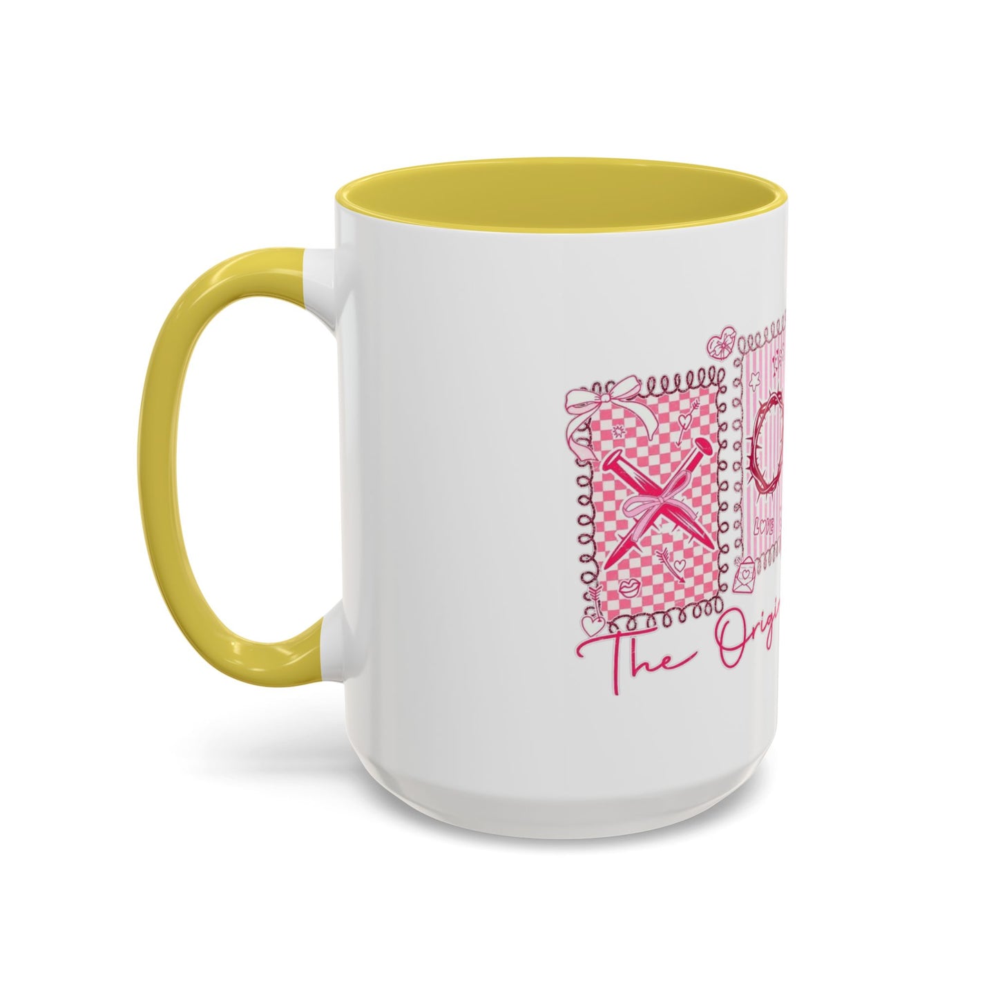 Love Letters XOXO Ceramic Mug — Colorful 11oz & 15oz Coffee Cup