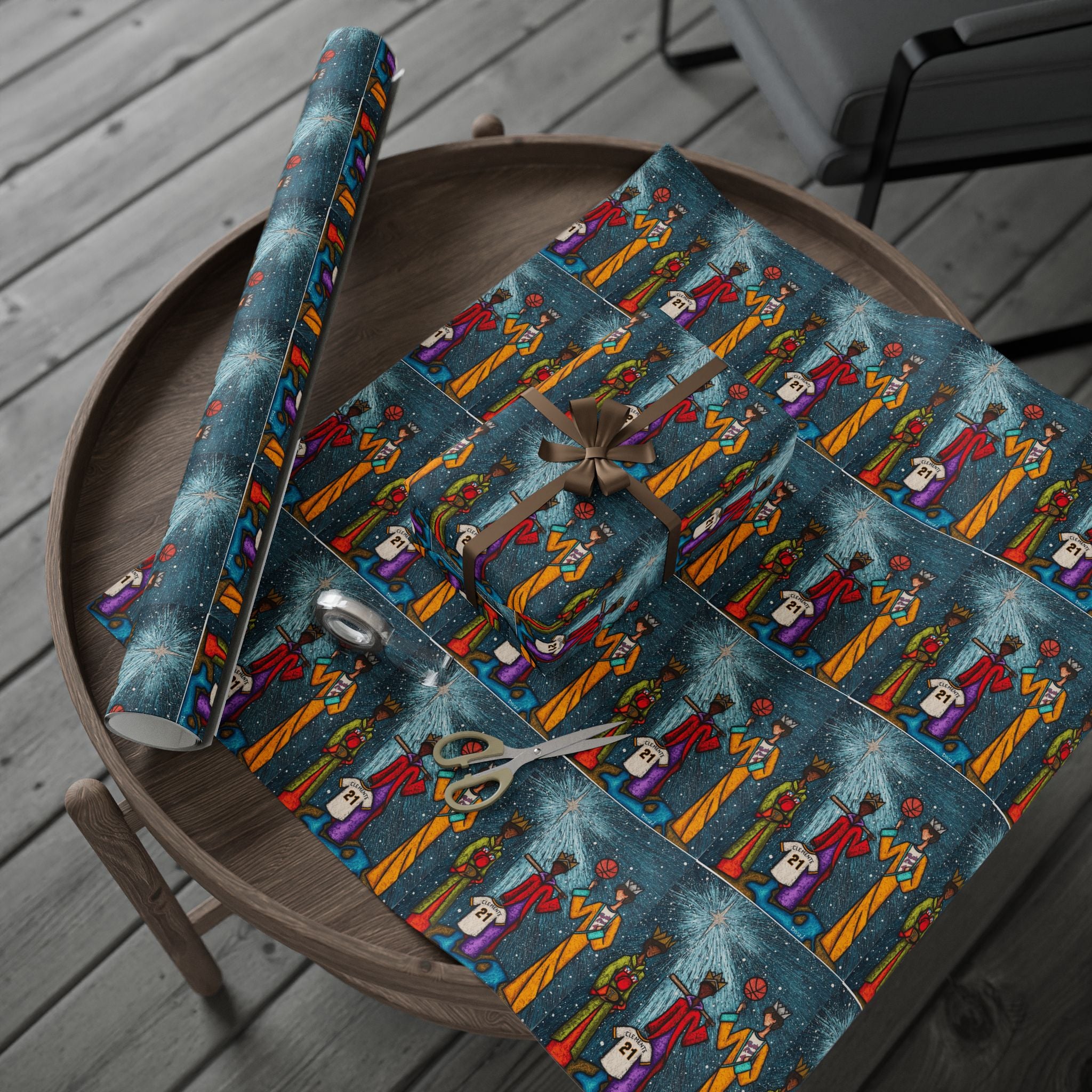 Puerto Rico Wrapping Paper – Cultural Gift Wrap | Boricua Heritage Design | Holiday & Celebration Gift Packaging