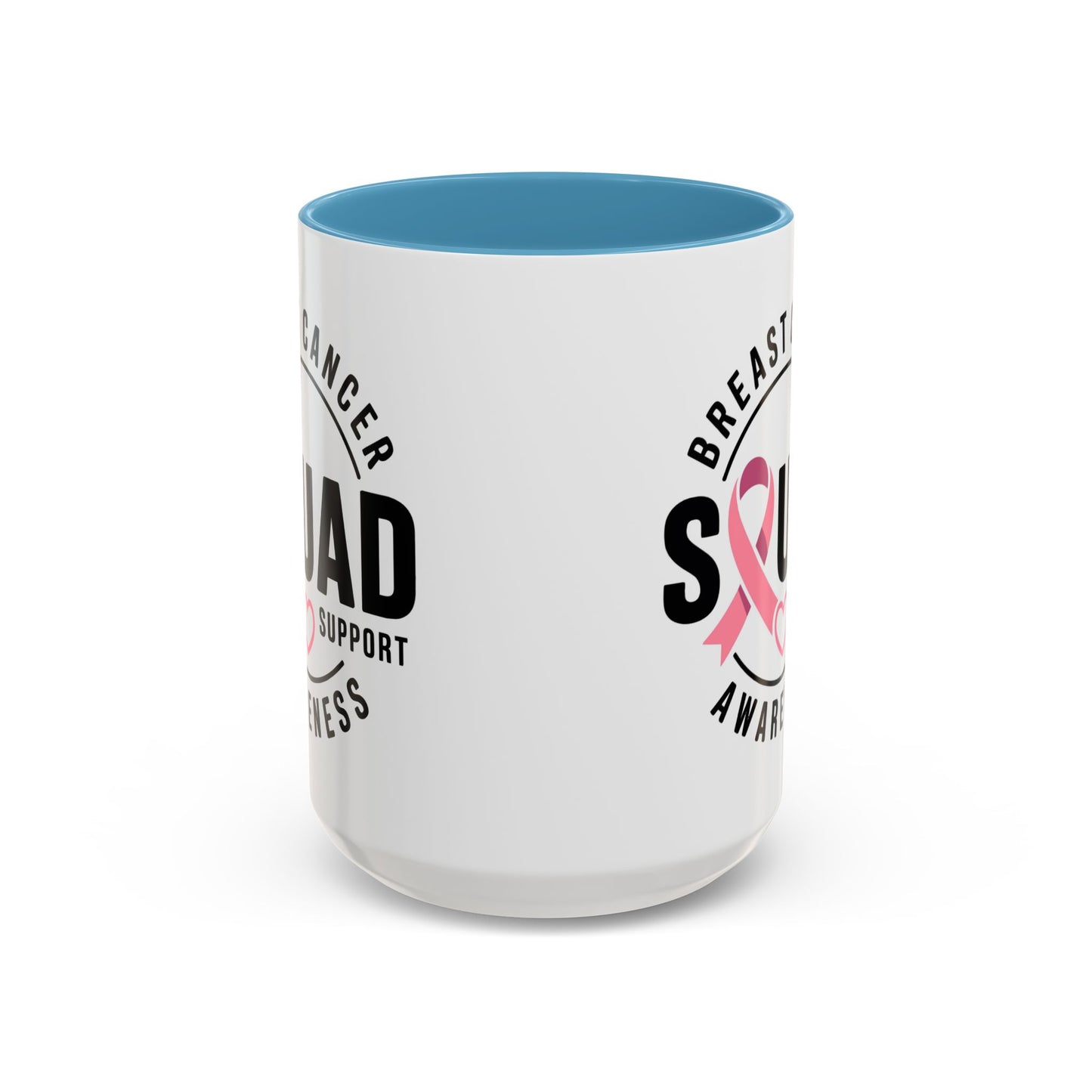 Breast Cancer Awareness Coffee Mug - Support Your Squad
