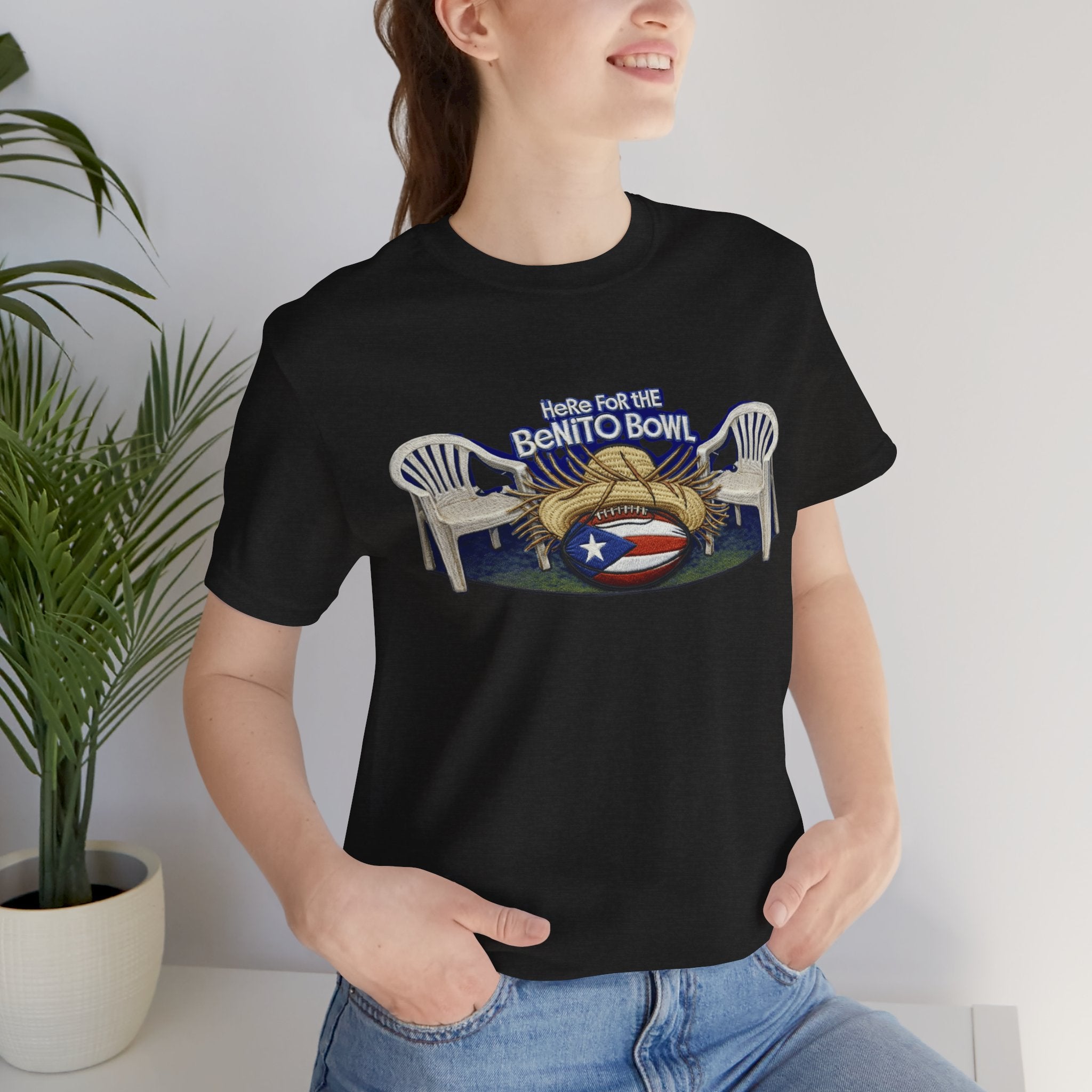 Benito Bowl Puerto Rico Football Tee