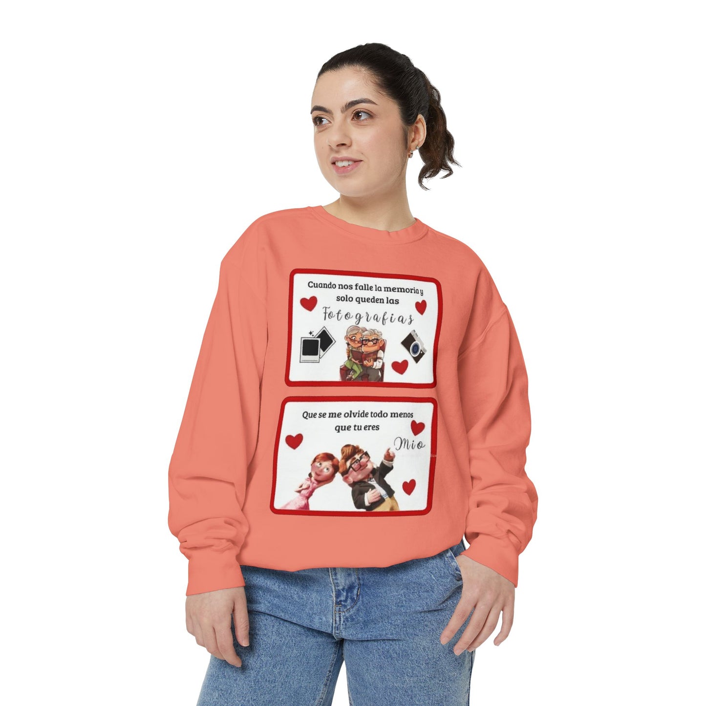 Valentine's Day Photo Collage  Romantico SAN VALENTÍN sweatshirt