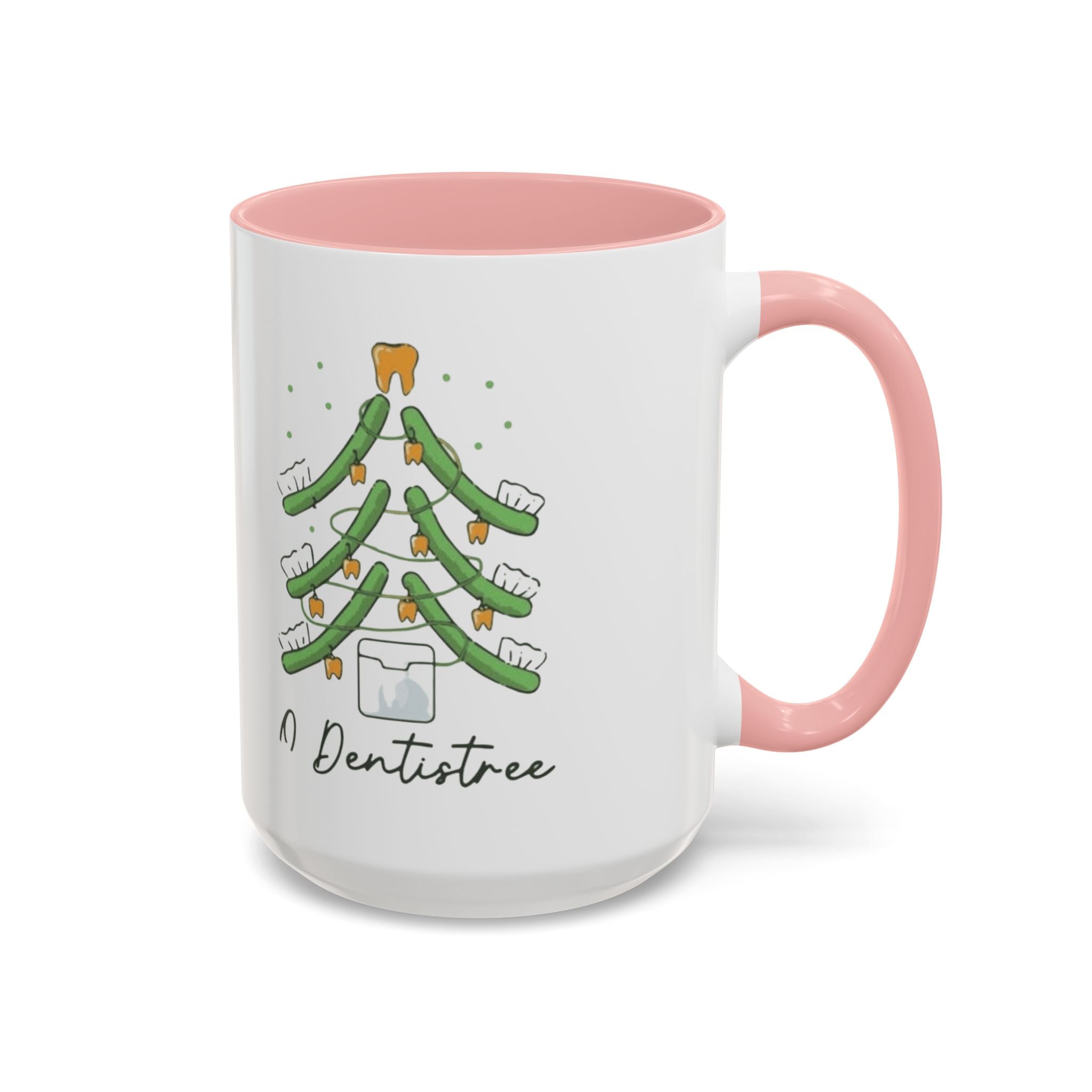 Dentist Christmas Mug - 'A Dentistree' Holiday Coffee Cup (11/15oz)