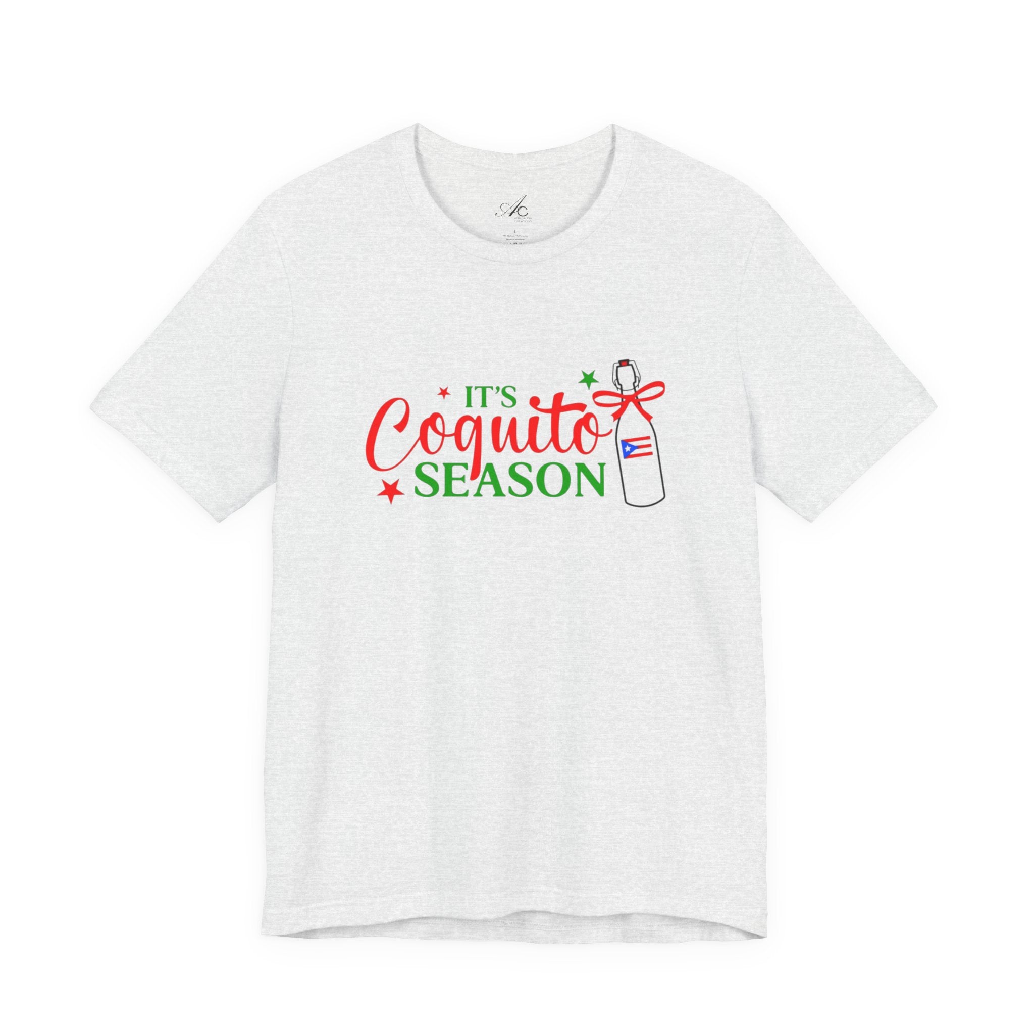 It's Coquito Season T-Shirt - Christmas Puerto Rican Holiday Cocktail Tee