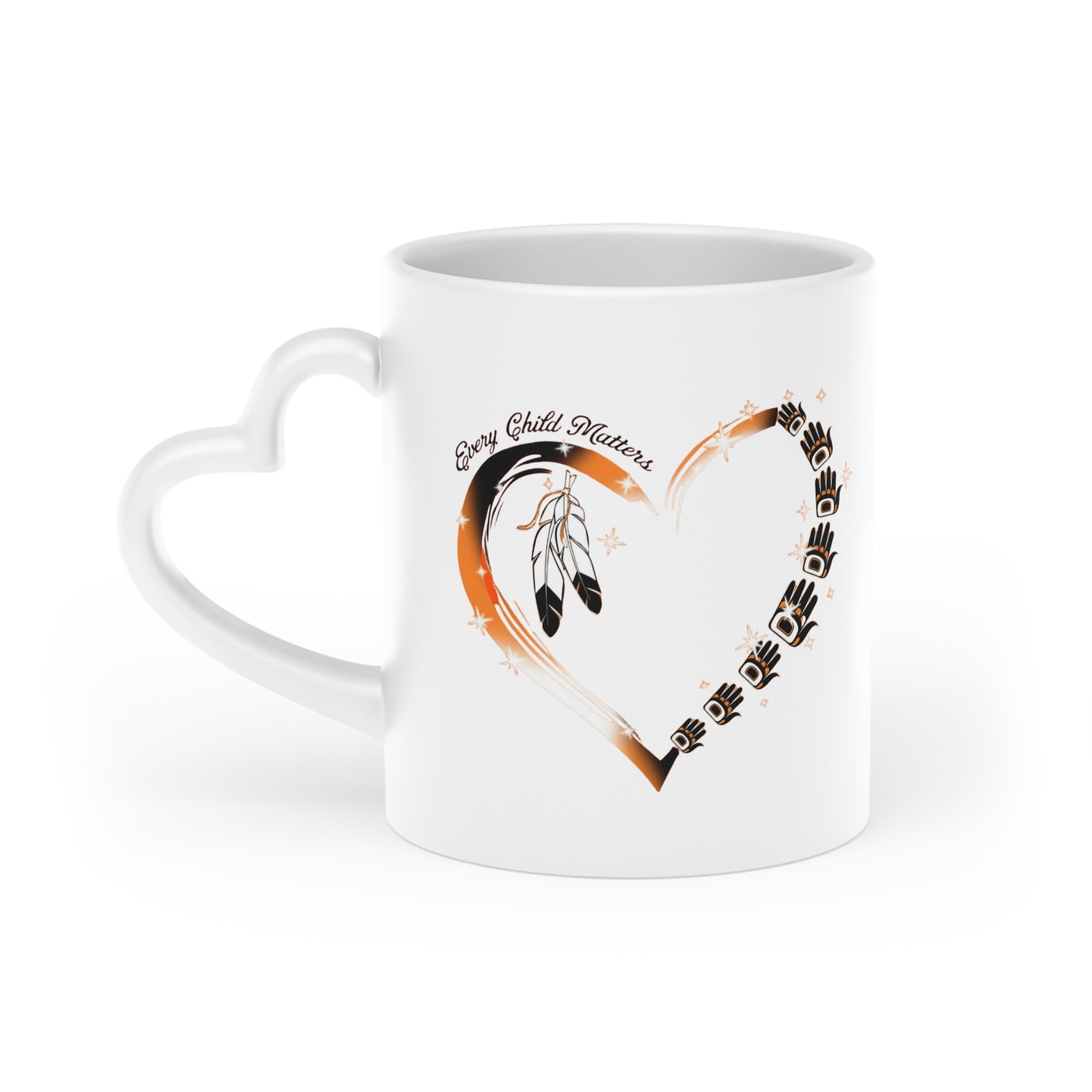Heart-Shaped Mug with Inspirational Quote Inspirational Motivational Coffee Cup Positive Morning Vibes Gift