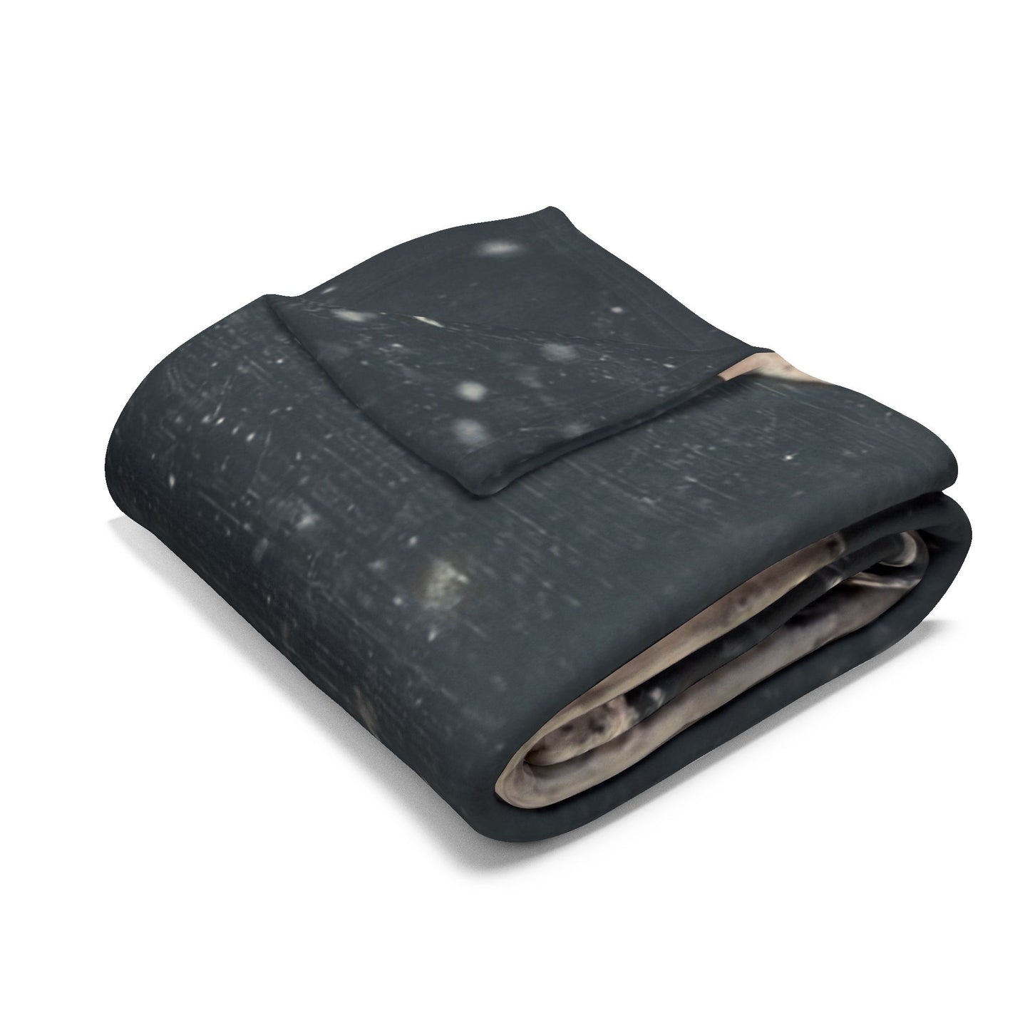 Holiday Girls Fleece Blanket — Cute Christmas Elf Trio Winter Throw