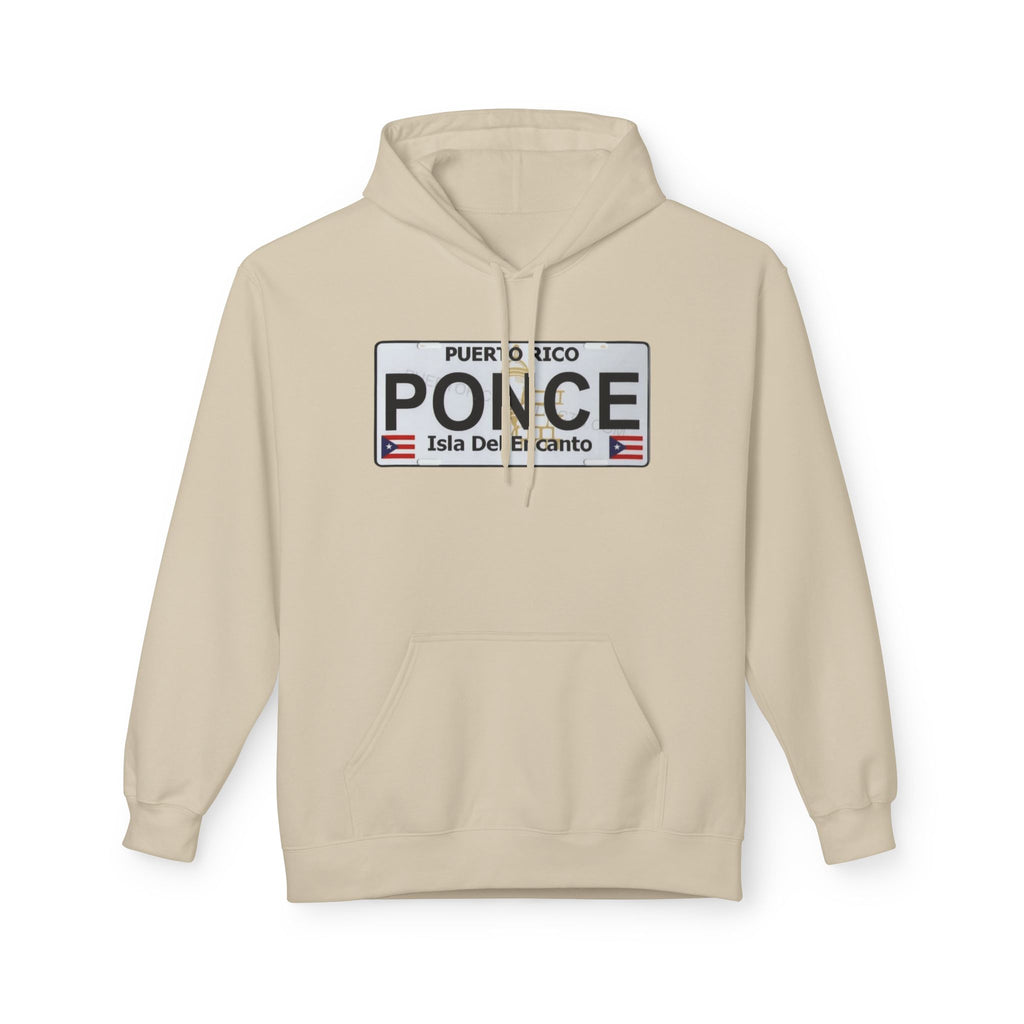 Ponce Puerto Rico License Plate Hoodie Isla Del Encanto Pullover