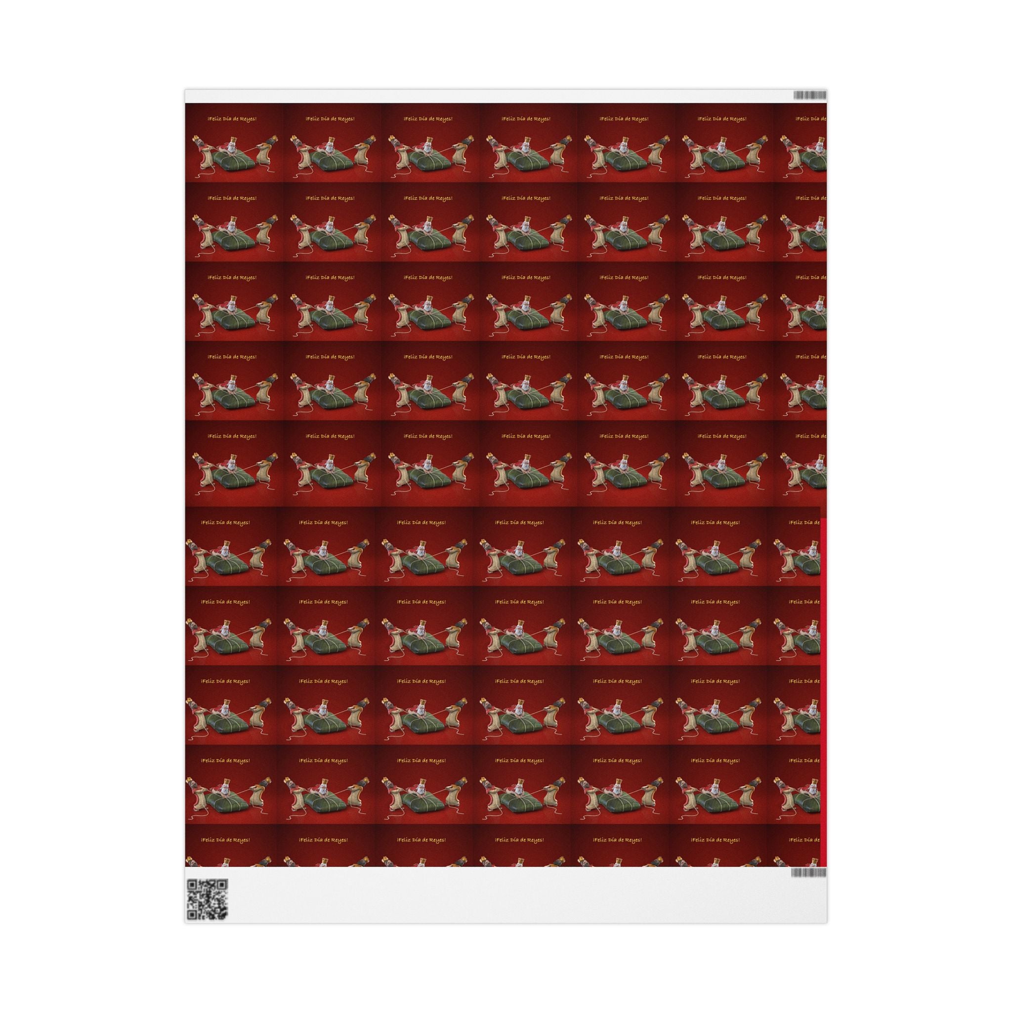 Navidad en Puerto Rico Wrapping Paper – Festive Boricua Holiday Gift Wrap 🇵🇷🎄