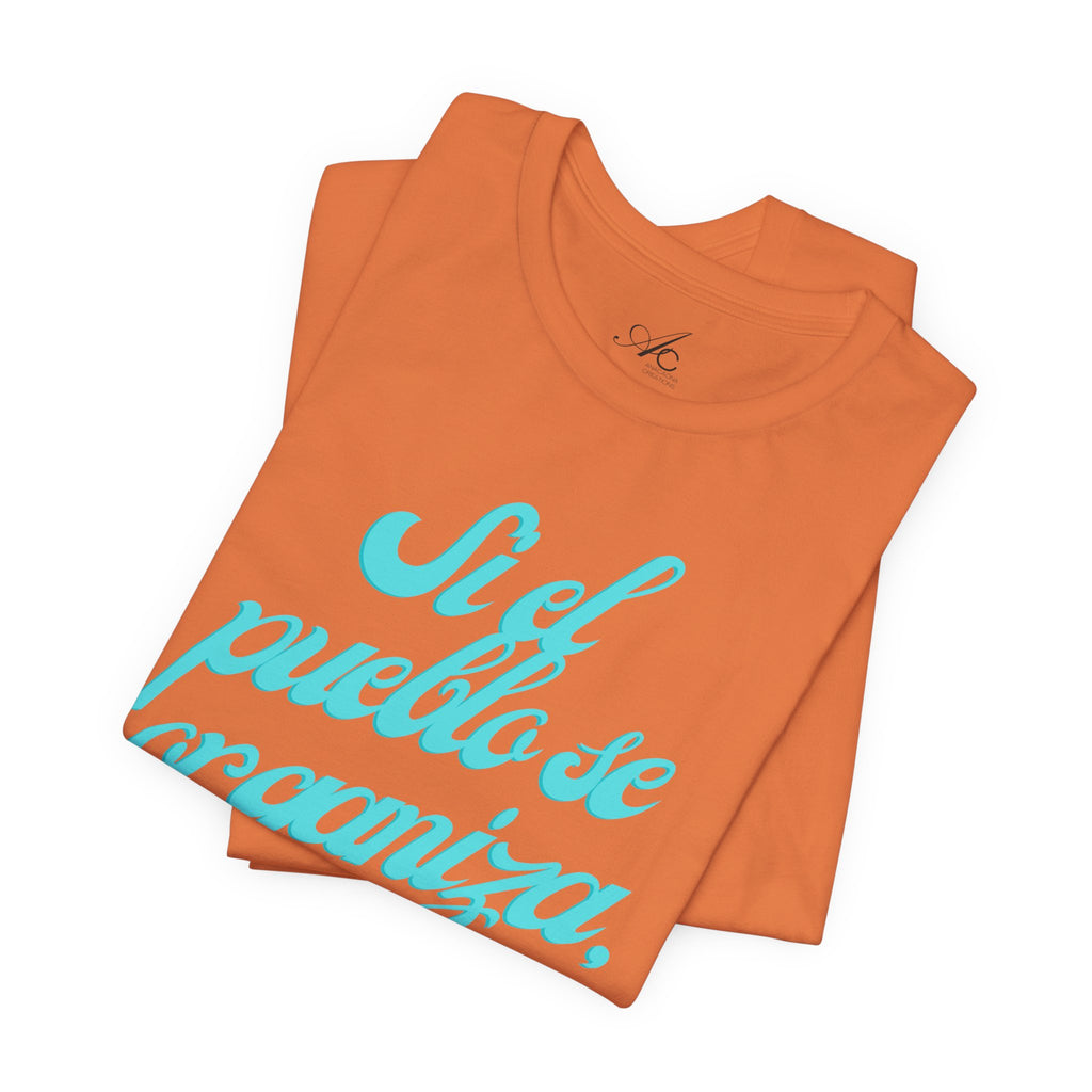 Spanish Script Tee  “Si el pueblo se organiza” Graphic T-Shirt