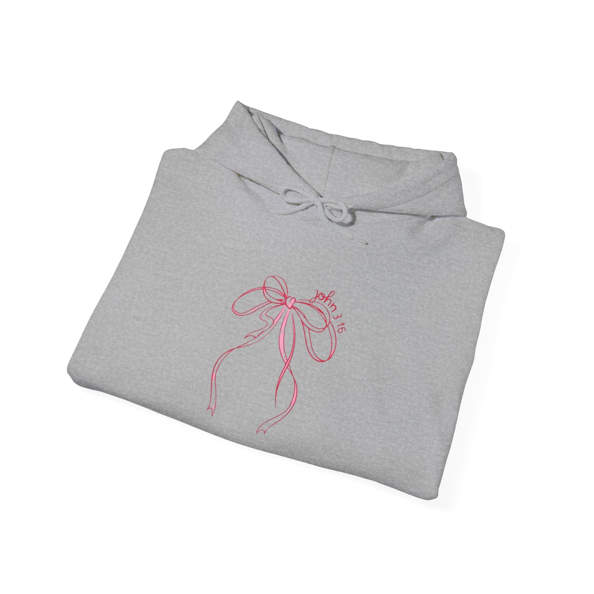 You Are So Loved Hoodie Heart Full” Heart Ribbon Comfort Sweatshirt