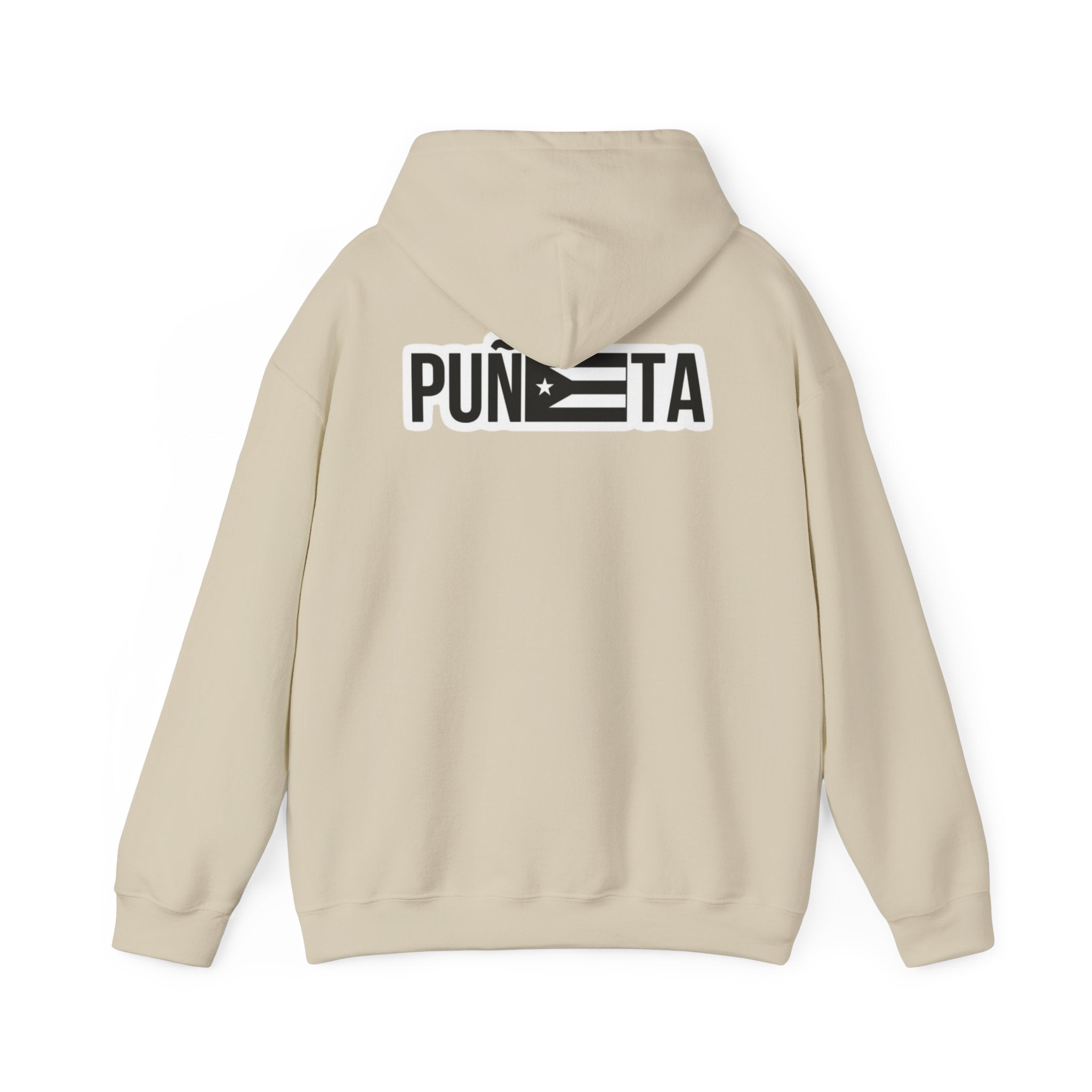 Puerto Rican Pride Hoodie  “No Nos representan” Front & Puñeta Flag Back