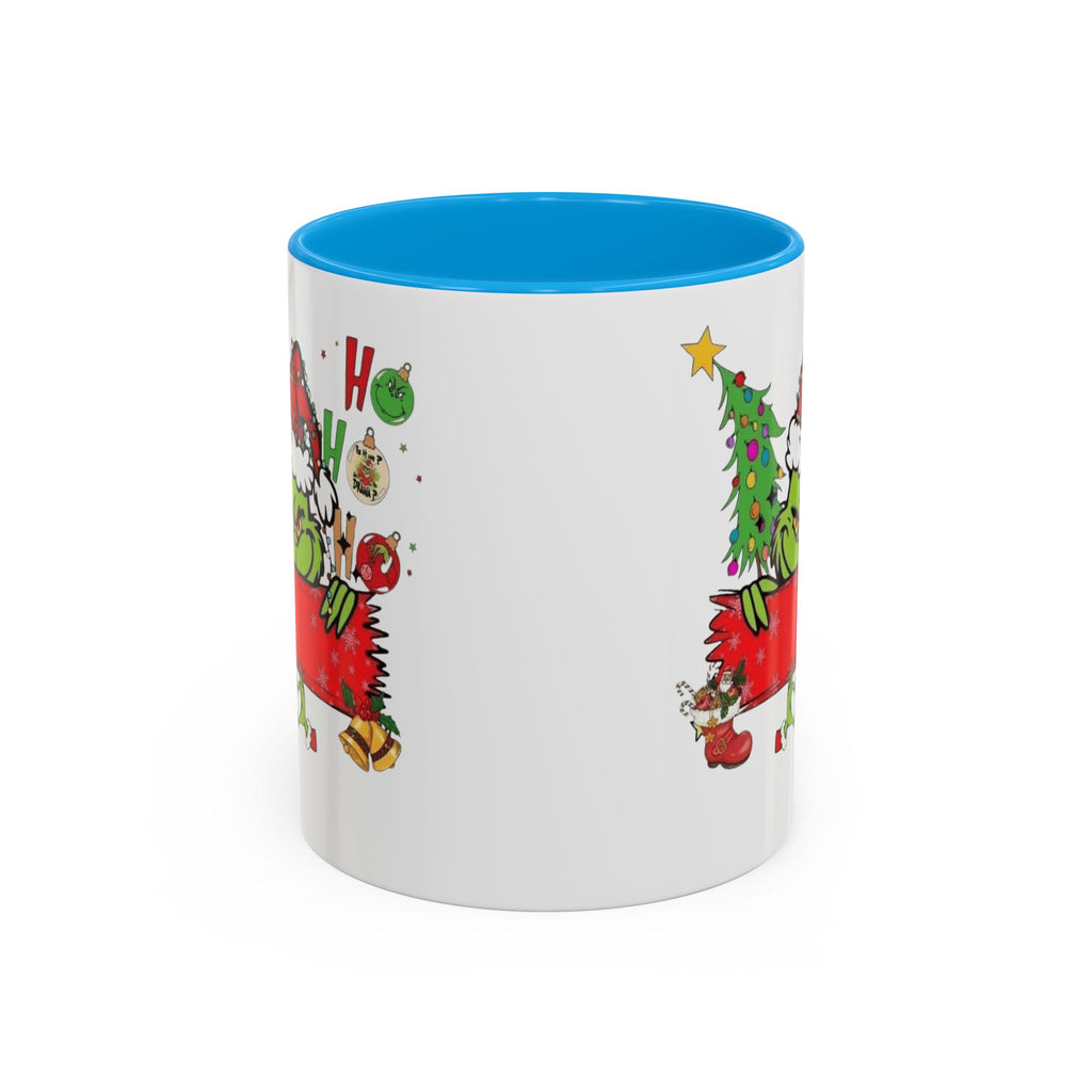 Christmas Grinch Mug (11oz & 15oz)  Funny Holiday Coffee Cup with Grinch Illustration Christmas Mugs Collection!